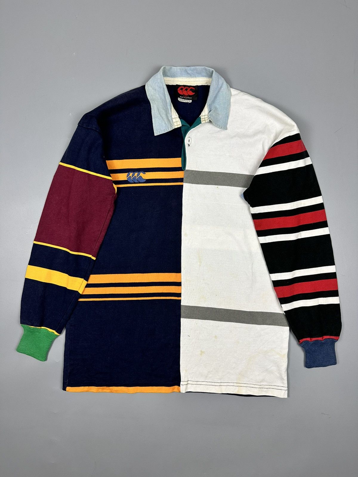 Canterbury of New Zealand × Vintage Vintage Canterbury Of New Zealand Rugby Tee Size US S / EU 44-46 / 1 - 1 Thumbnail