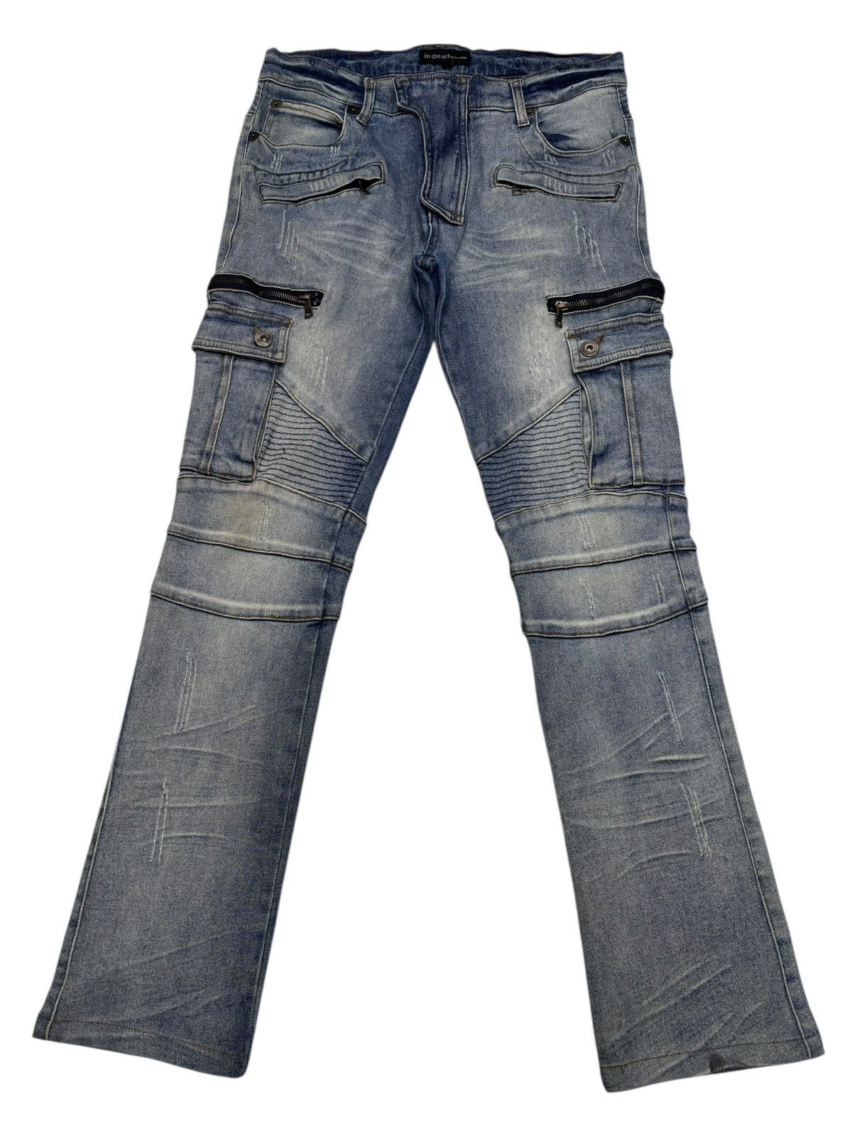 In The Attic IN THE ATTIC BIKER JEANS Size US 30 / EU 46 - 1 Thumbnail