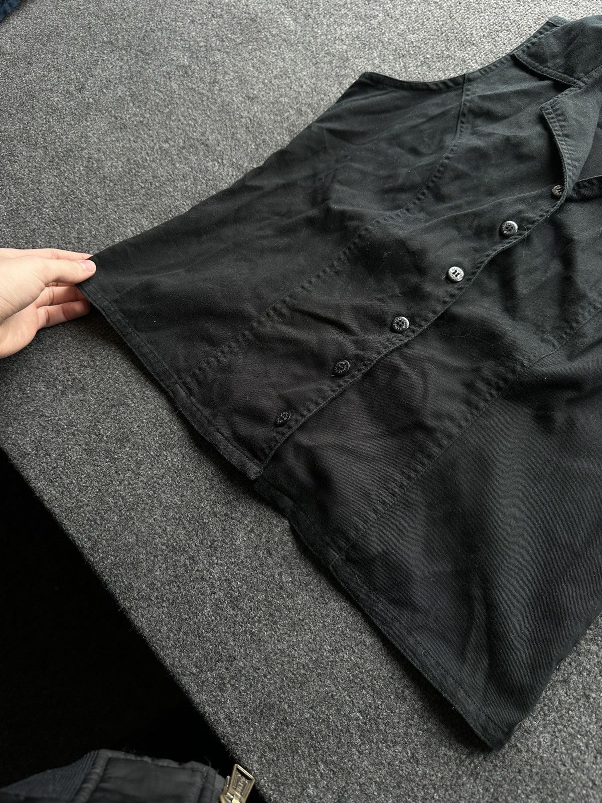 Harley Davidson 🚨VNTG HARLEY DAVIDSON WOMEN BLACK WEST JACKET LOGO Size M / US 6-8 / IT 42-44 - 2 Thumbnail