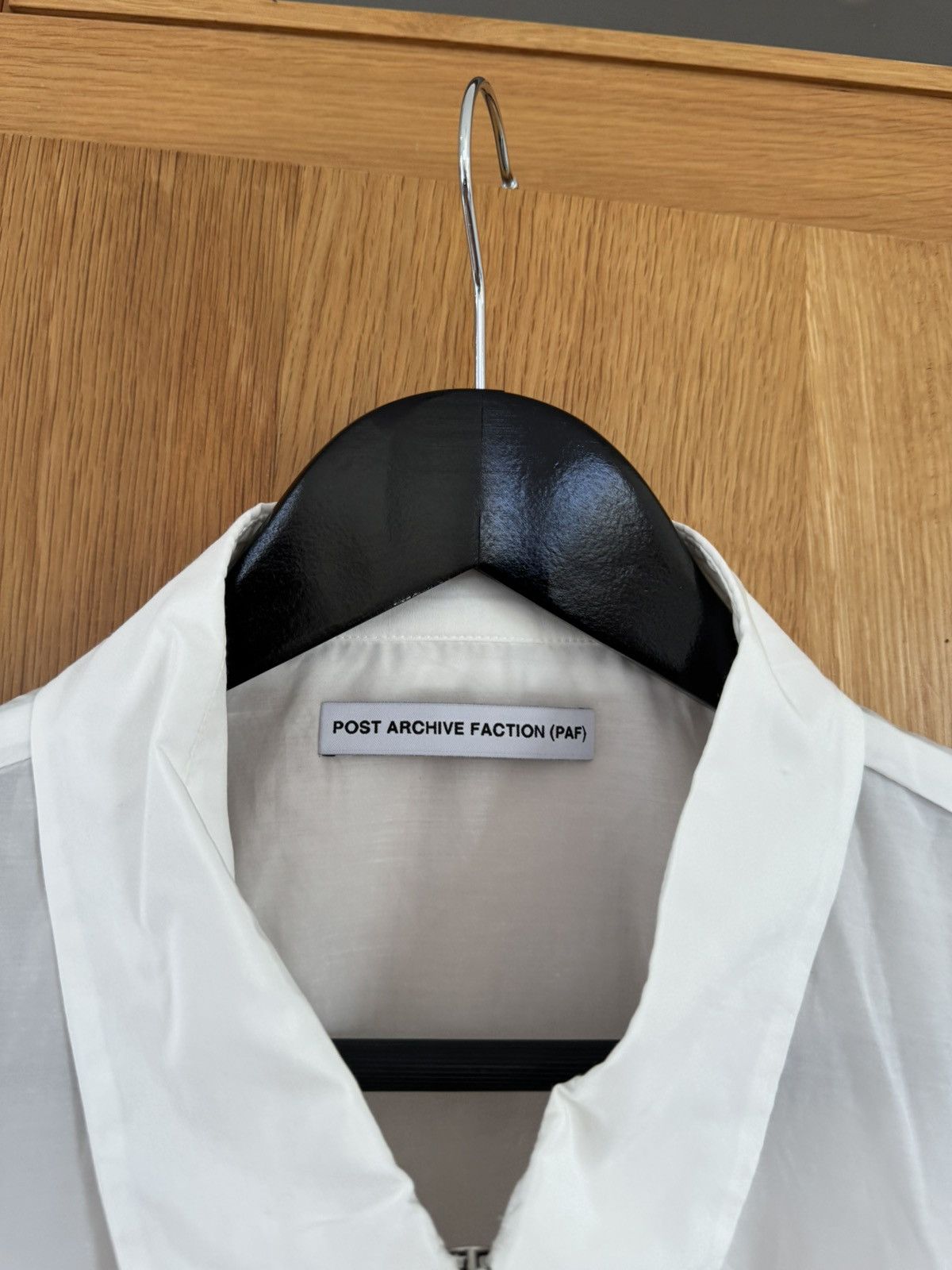 POST ARCHIVE FACTION (PAF) Post Archive Faction 8.0 Half Shirt Right (white) PAF Size US M / EU 48-50 / 2 - 3 Thumbnail