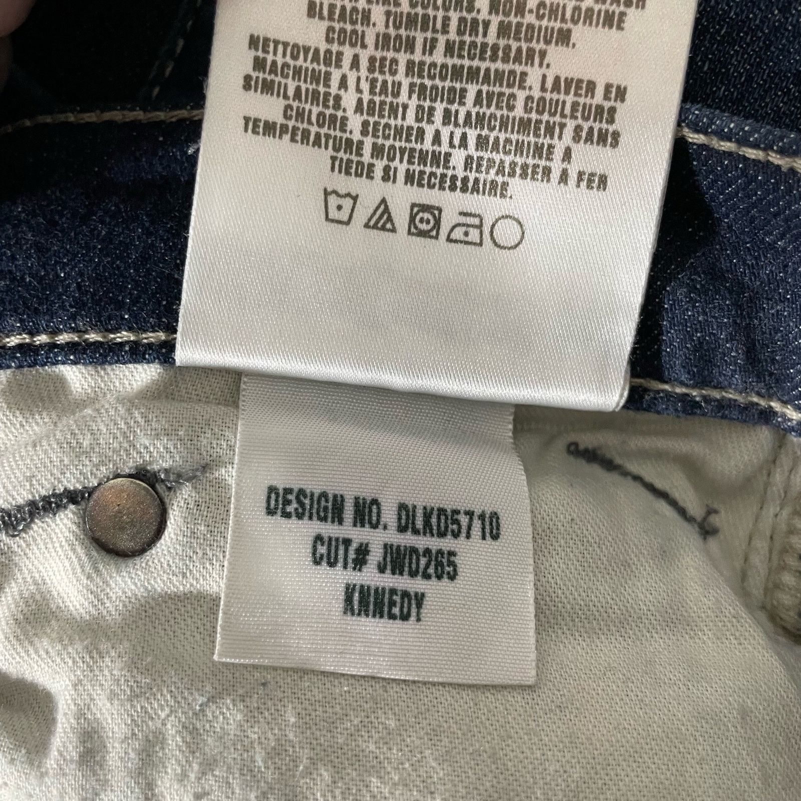 Joe's Joe's Jeans Women's Kennedy Cigarette Fit Lowrise Jeans - 25 Size 25" / US 0 / IT 36 - 5 Thumbnail