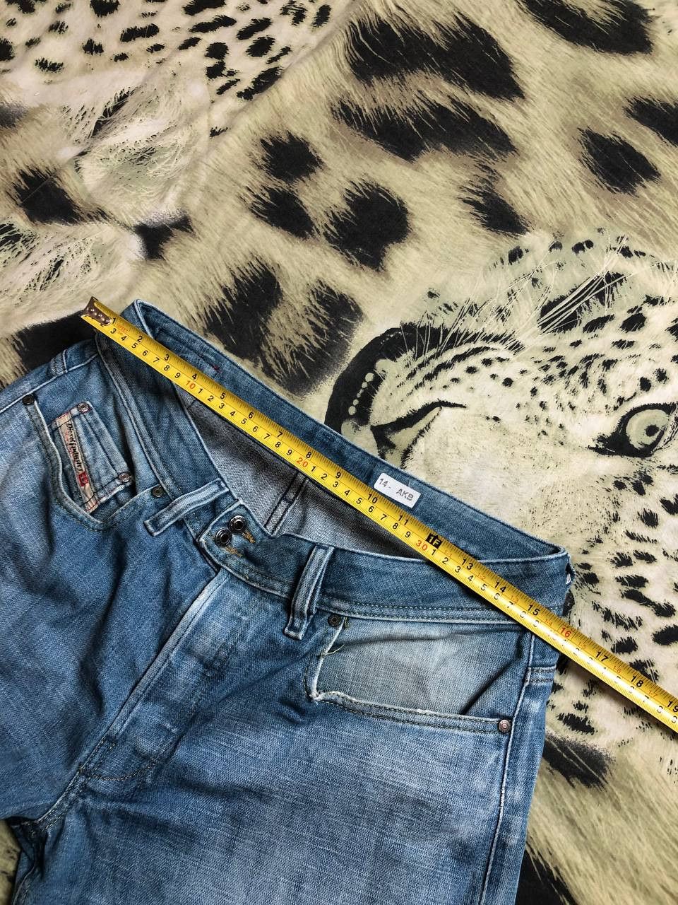 Diesel Vintage Diesel Straight Fit Denim Jeans Size US 32 / EU 48 - 16 Thumbnail