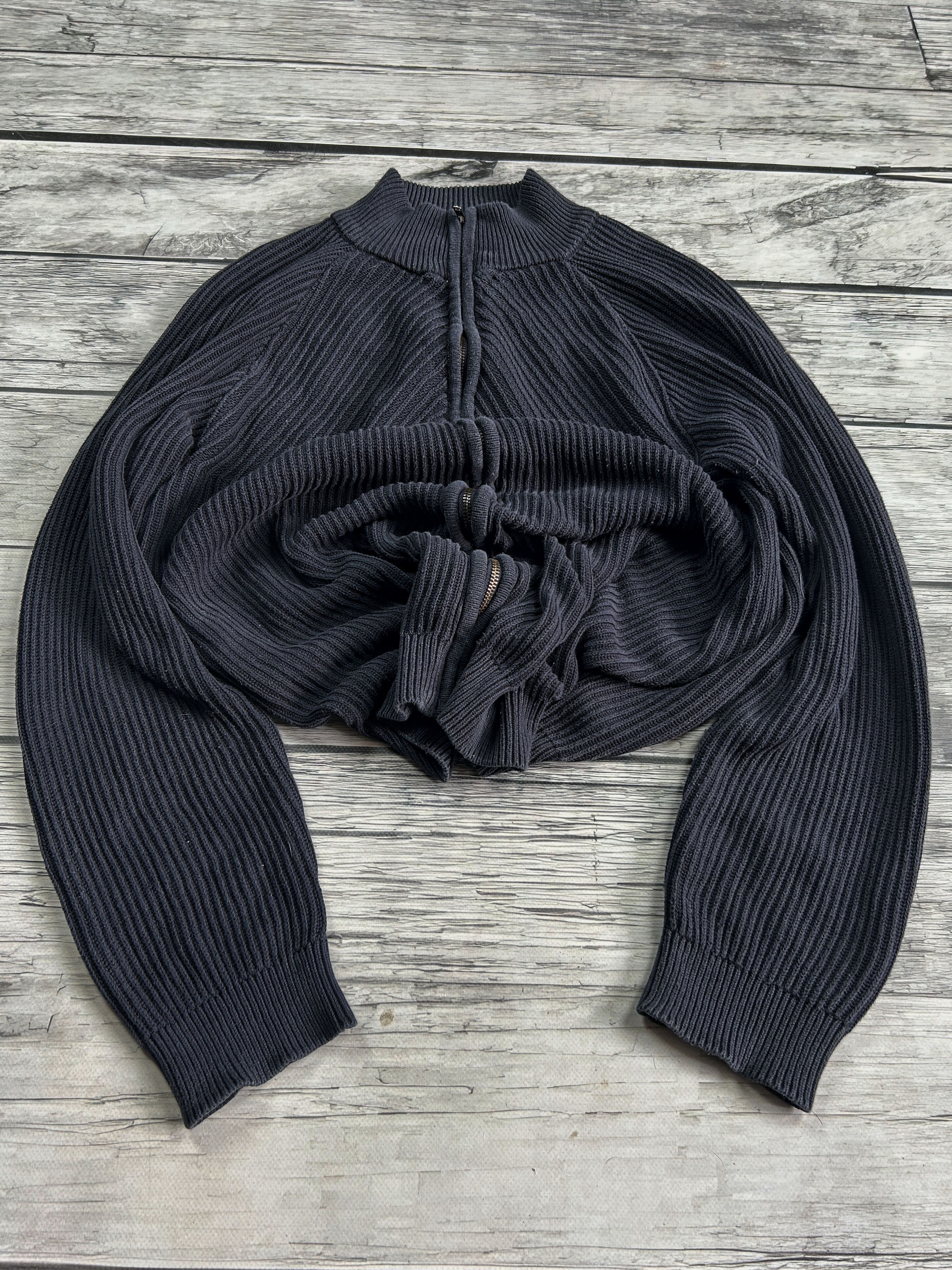 Emporio Armani × Vintage Armani Exchange Archive Vintage Knit Zip