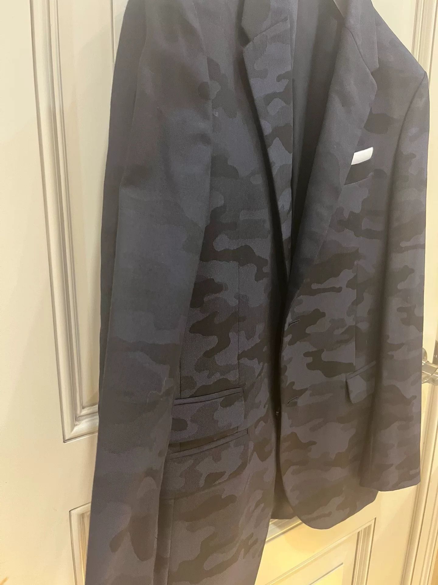 Neil Barrett Neil Barrett Classic Black Camo Blazer 46 Size US S / EU 44-46 / 1 - 3 Thumbnail