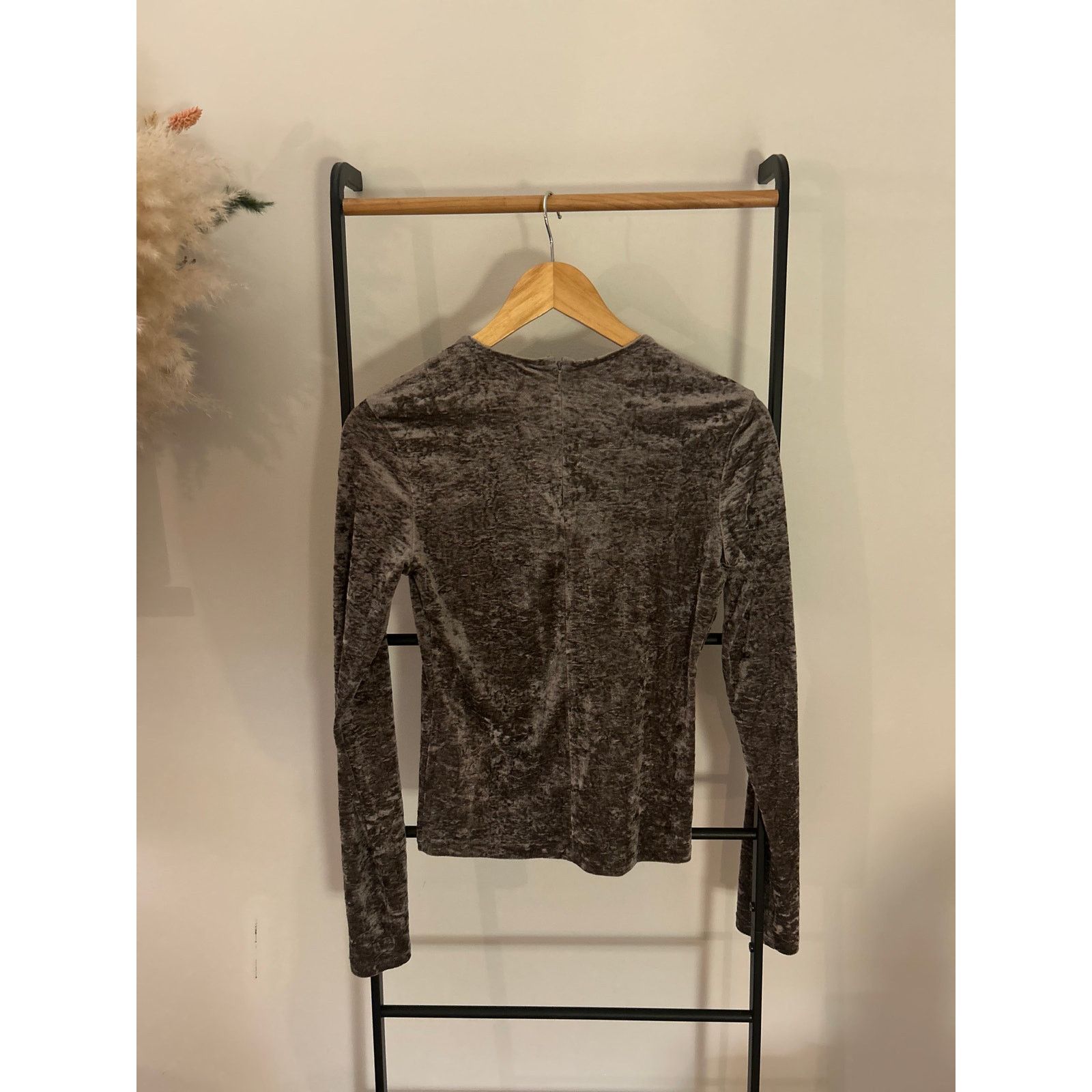 Frame Frame Dusk Crushed Velvet Top - Size S - Excellent Size S / US 4 / IT 40 - 5 Thumbnail