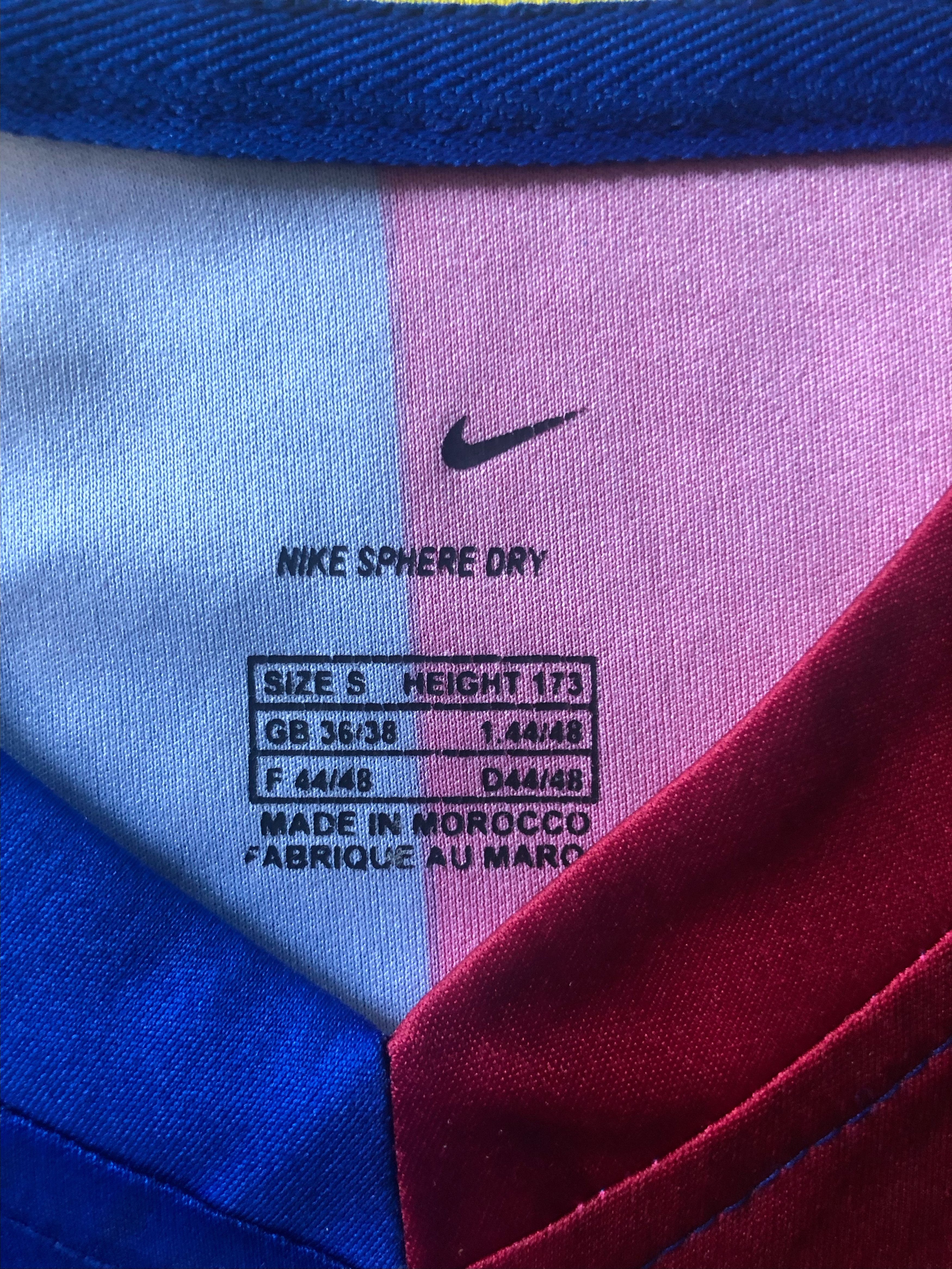 Nike FC Barcelona 2006/2007 Eto #9 Jersey Size US S / EU 44-46 / 1 - 3 Thumbnail