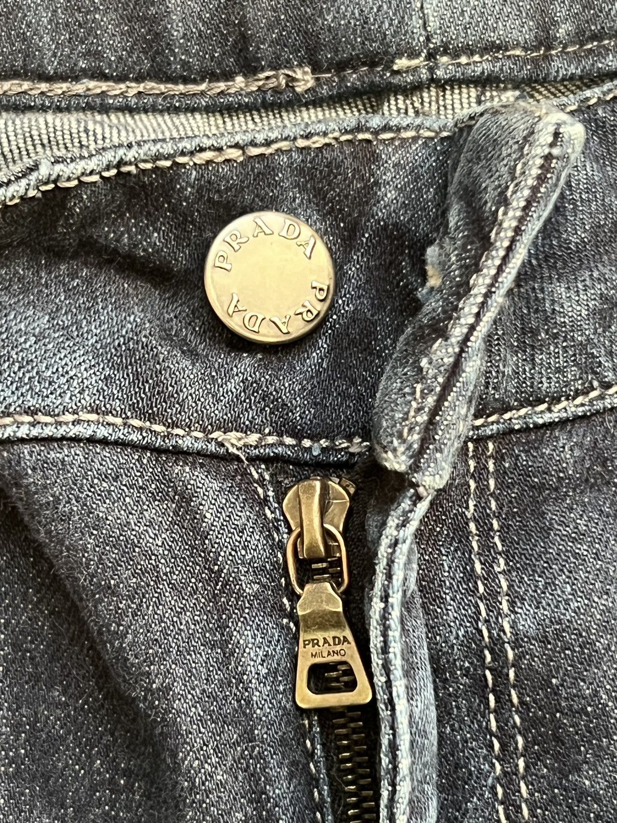 Prada Prada slim jeans indigo denim Size 26" / US 2 / IT 38 - 2 Thumbnail