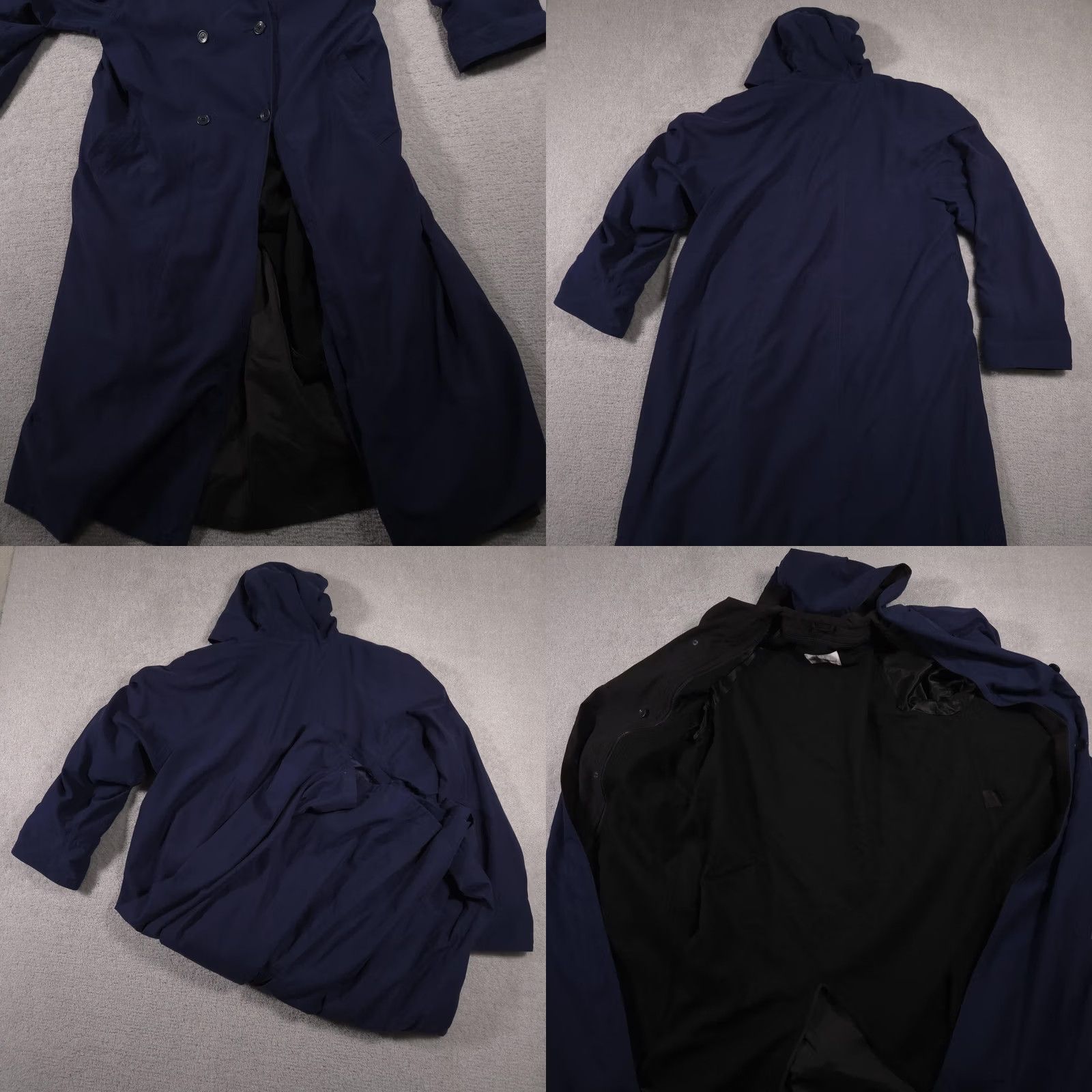 Jones New York VINTAGE Jones New York Coat Womens 16R Hooded Trench Double Breasted 90s Size XXL / US 16-18 / IT 52-54 - 8 Thumbnail
