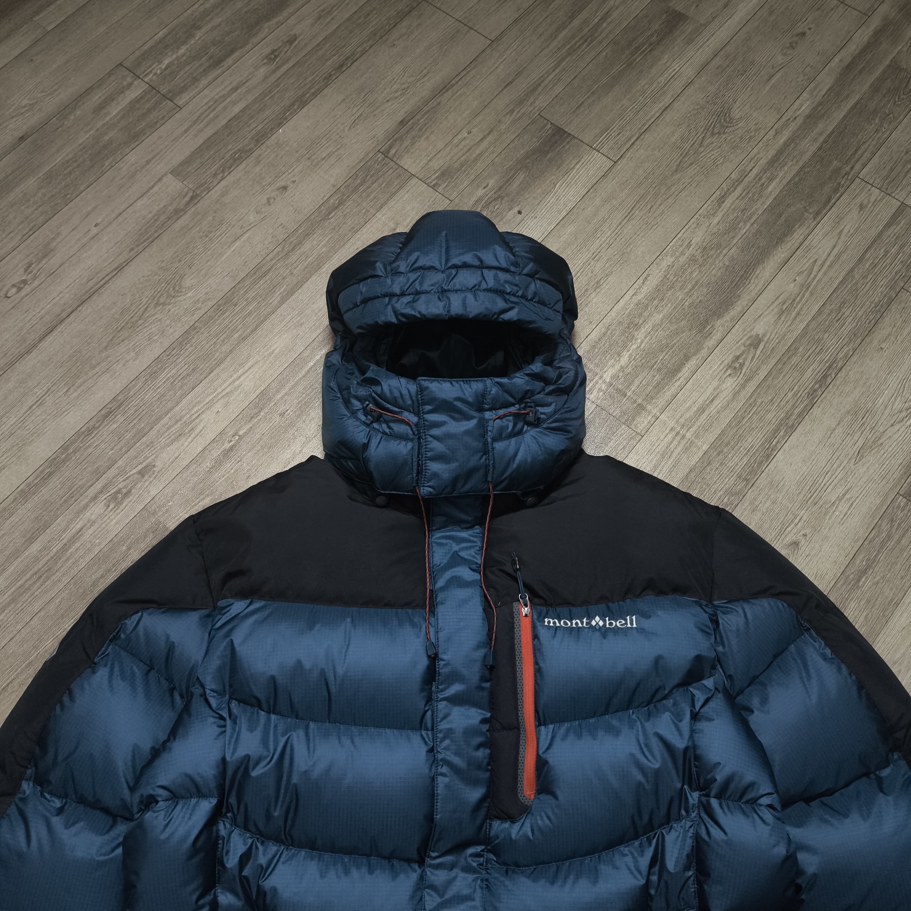 Montbell Montbell Two tone Ex700+ Windstopper Puffer Down Jacket Size US XL / EU 56 / 4 - 3 Thumbnail