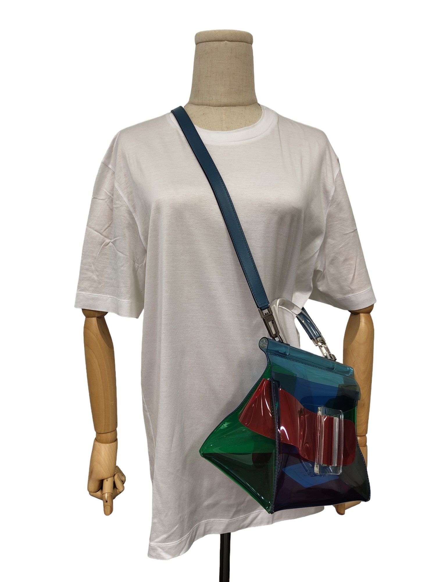 BOYY Multi Color PVC Handbag Size ONE SIZE - 3 Thumbnail