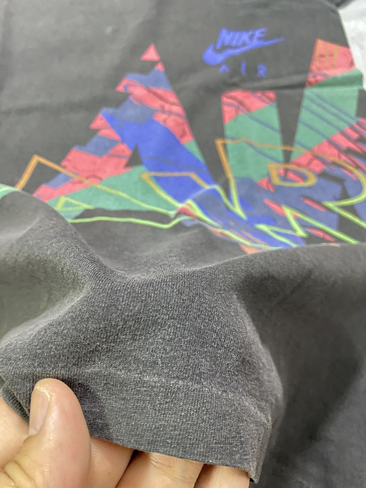 Nike Vintage 90s Nike Air Tee Size US M / EU 48-50 / 2 - 14 Thumbnail