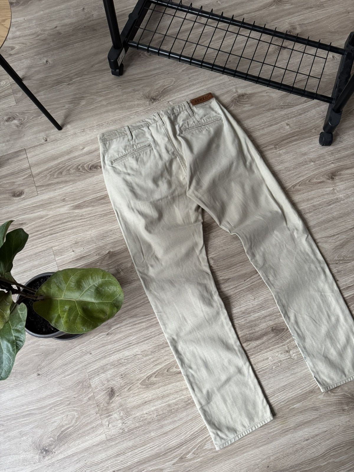 Benzak Denim Developers Benzak Denim Developers Japan BC-01 Tapered Chino Pants Size US 34 / EU 50 - 2 Thumbnail