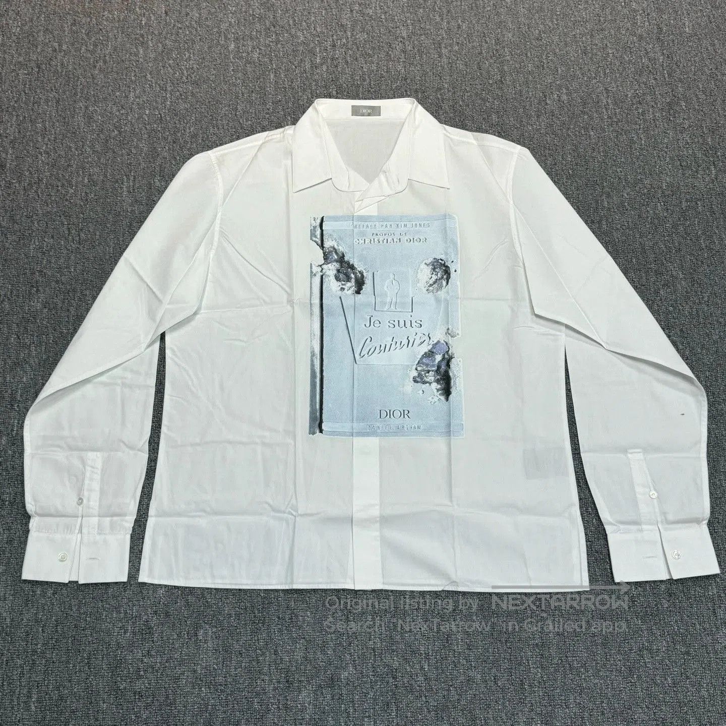 Dior Dior x Daniel Arsham White Long Sleeve Shirt. Size US L / EU 52-54 / 3 - 1 Thumbnail