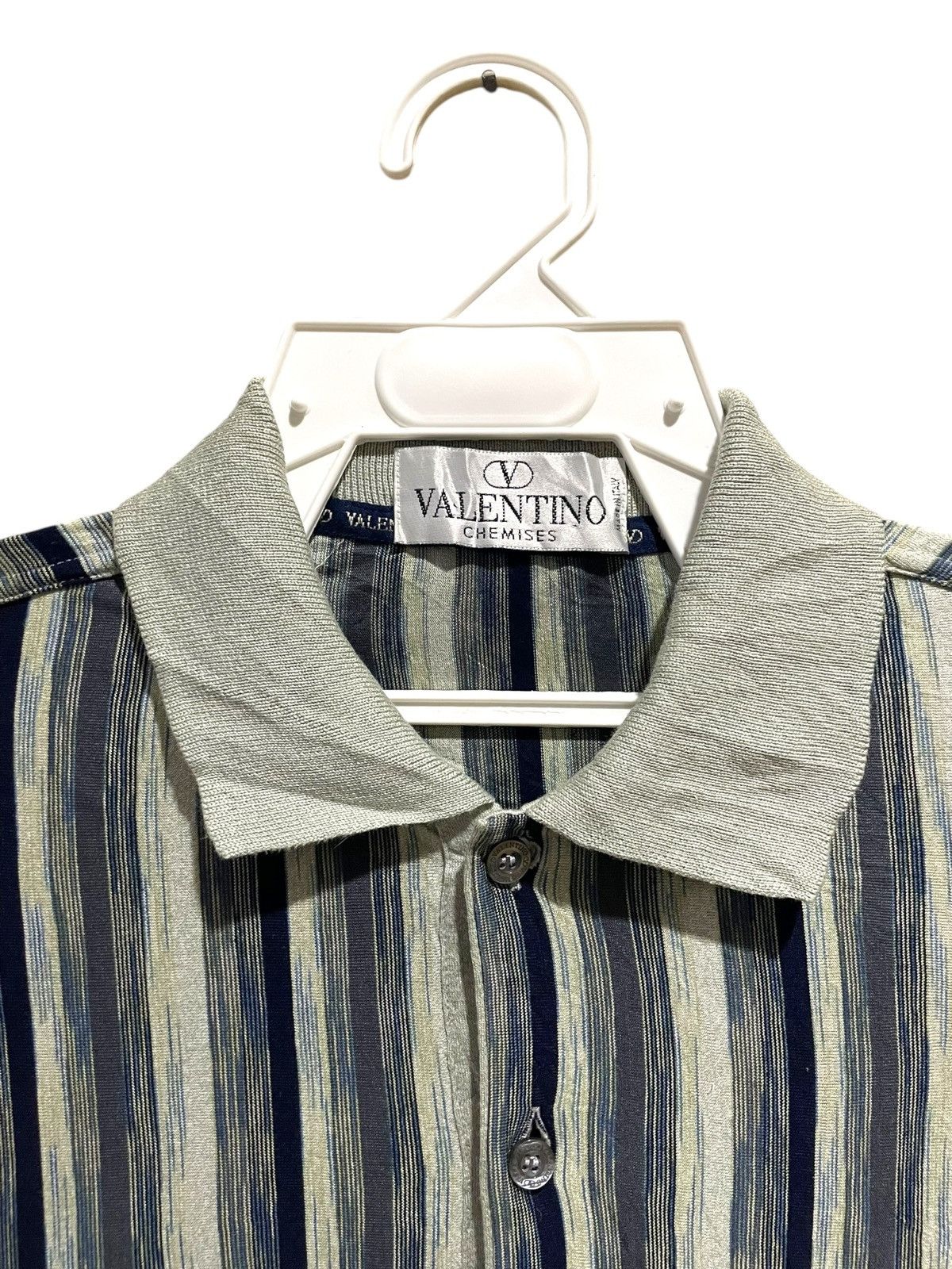 Other Valentino Marble Striped Polos Size US L / EU 52-54 / 3 - 10 Thumbnail
