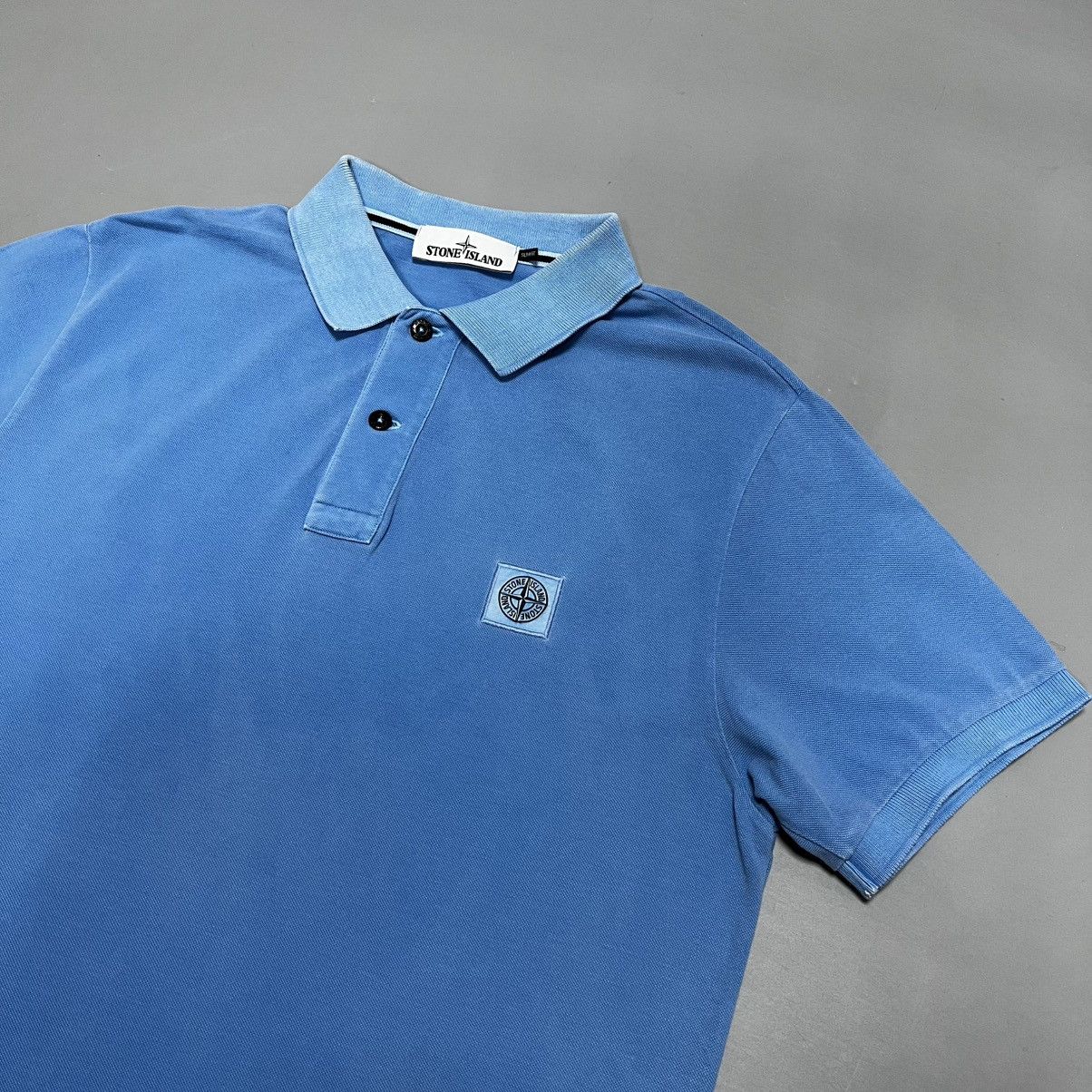 Stone Island Stone Island Patch Program Polo Tee Shirt RARE Size US XL / EU 56 / 4 - 2 Thumbnail