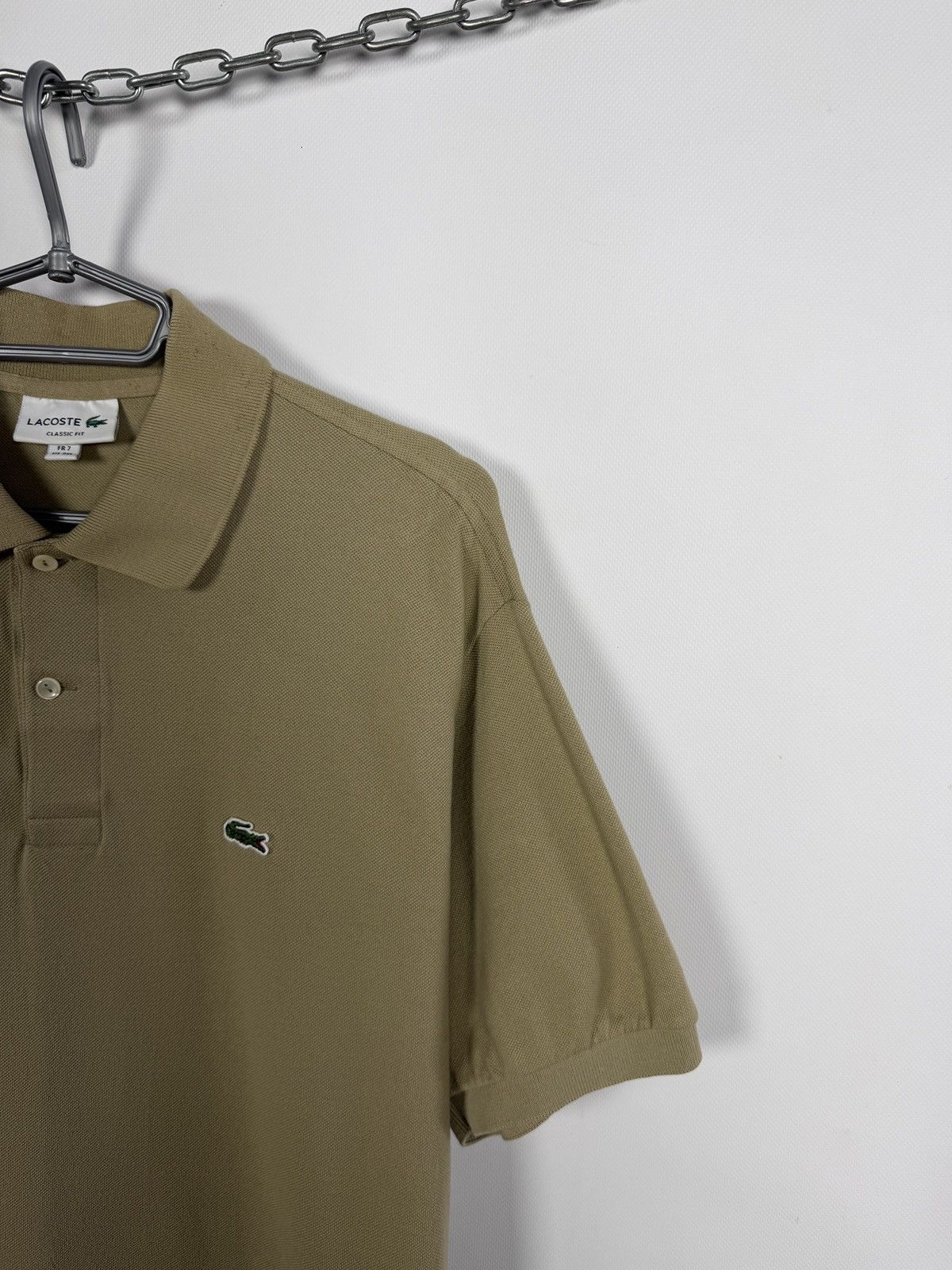 Lacoste Men’s Lacoste Short Sleeve Polo Shirt Crocodile Logo Size 7 Size US XXL / EU 58 / 5 - 2 Thumbnail