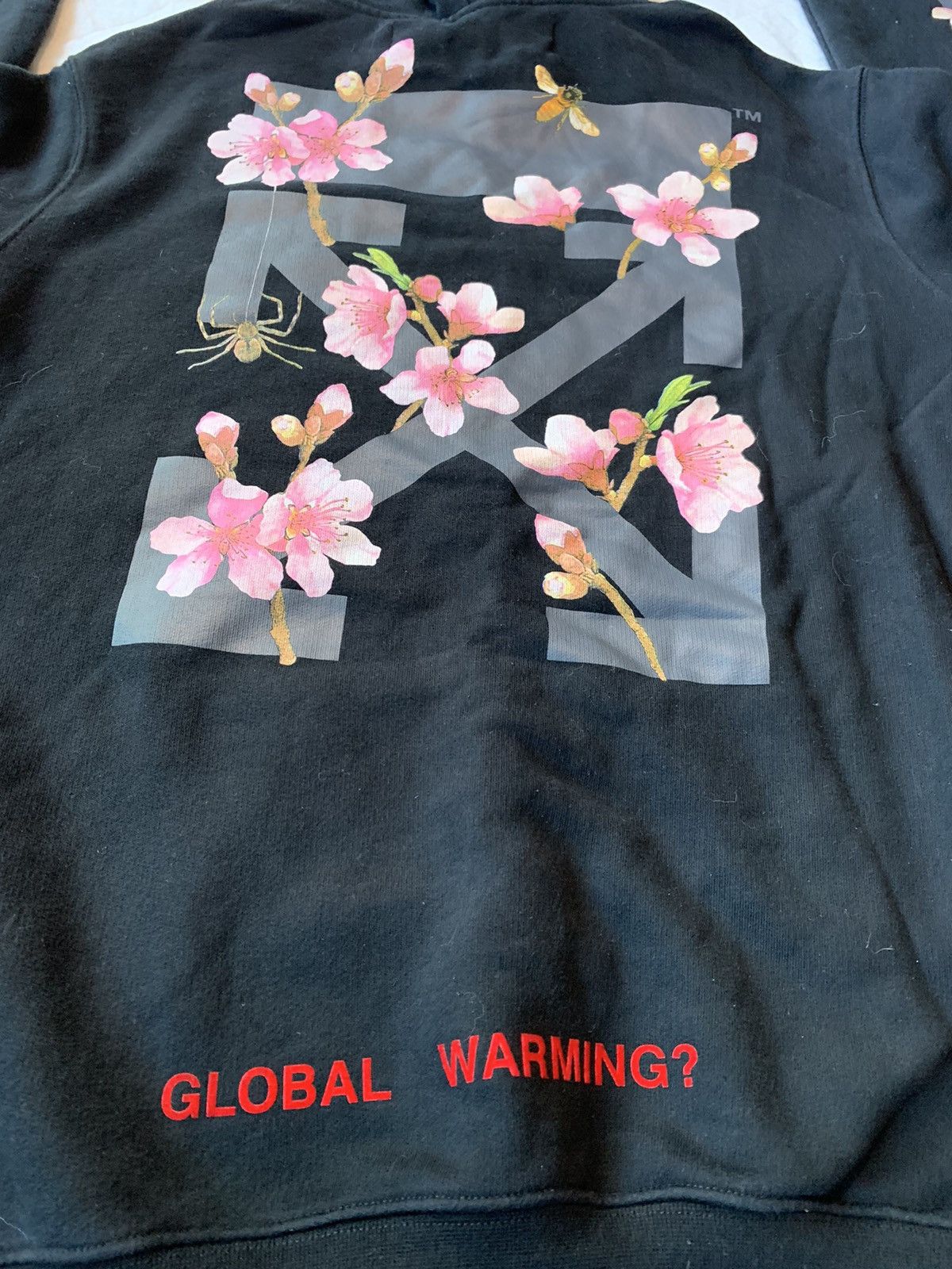 Off-White OFF-WHITE Floral Hoodie Size US XS / EU 42 / 0 - 8 Thumbnail