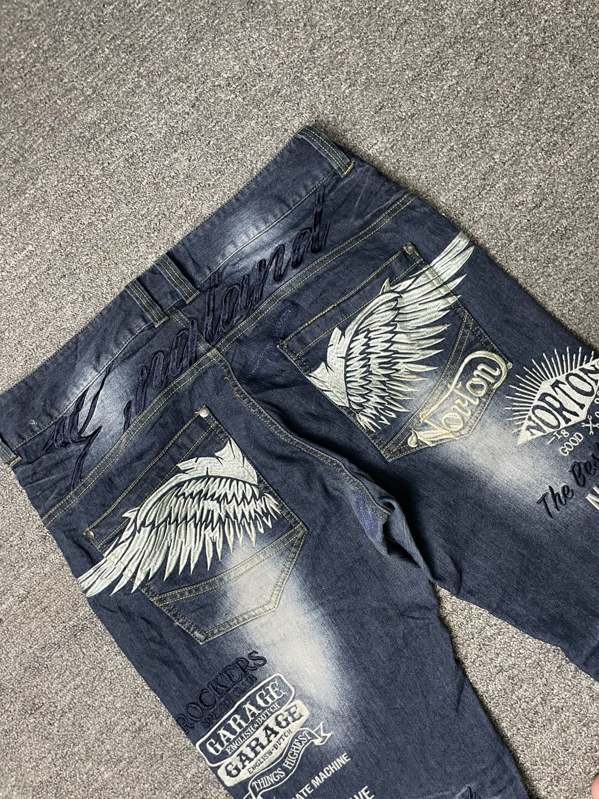 Norton Vintage Norton Brand Max Denim Jeans (67) Size US 36 / EU 52 - 20 Thumbnail