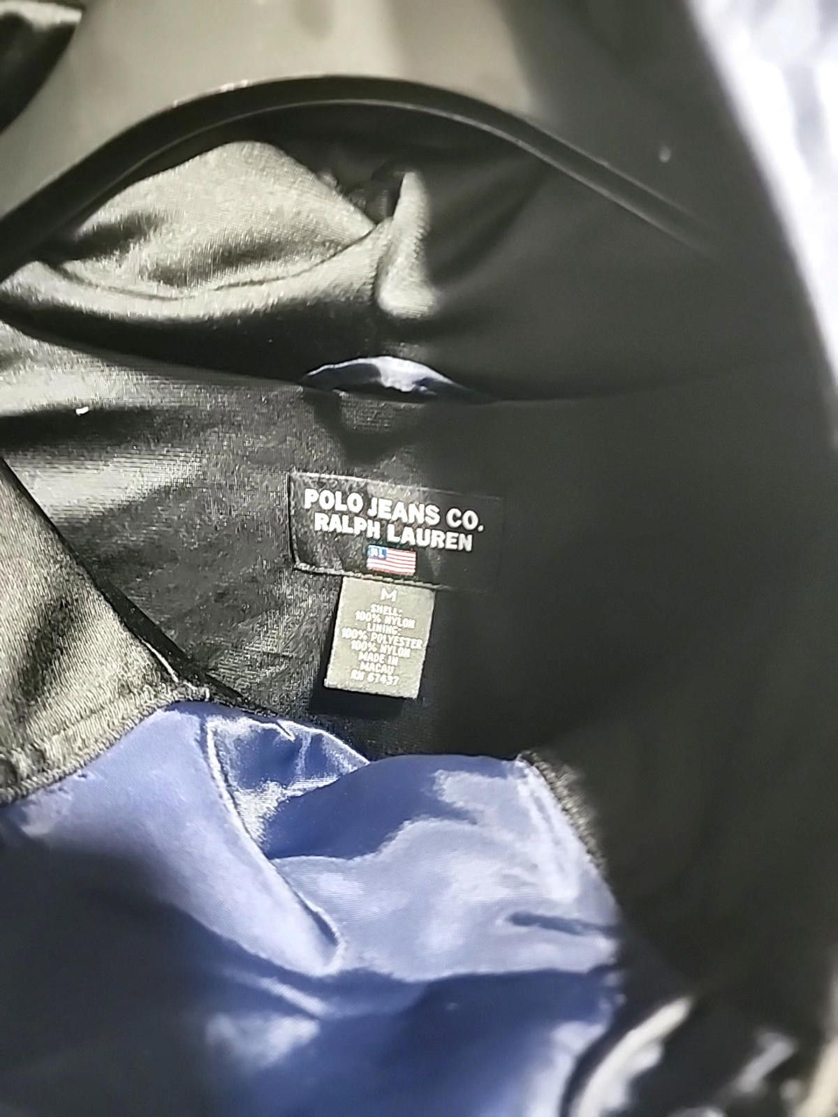Polo Ralph Lauren Vintage RL Ralph Lauren Polo Jeans Blue Windbreaker Medium Size US M / EU 48-50 / 2 - 4 Thumbnail