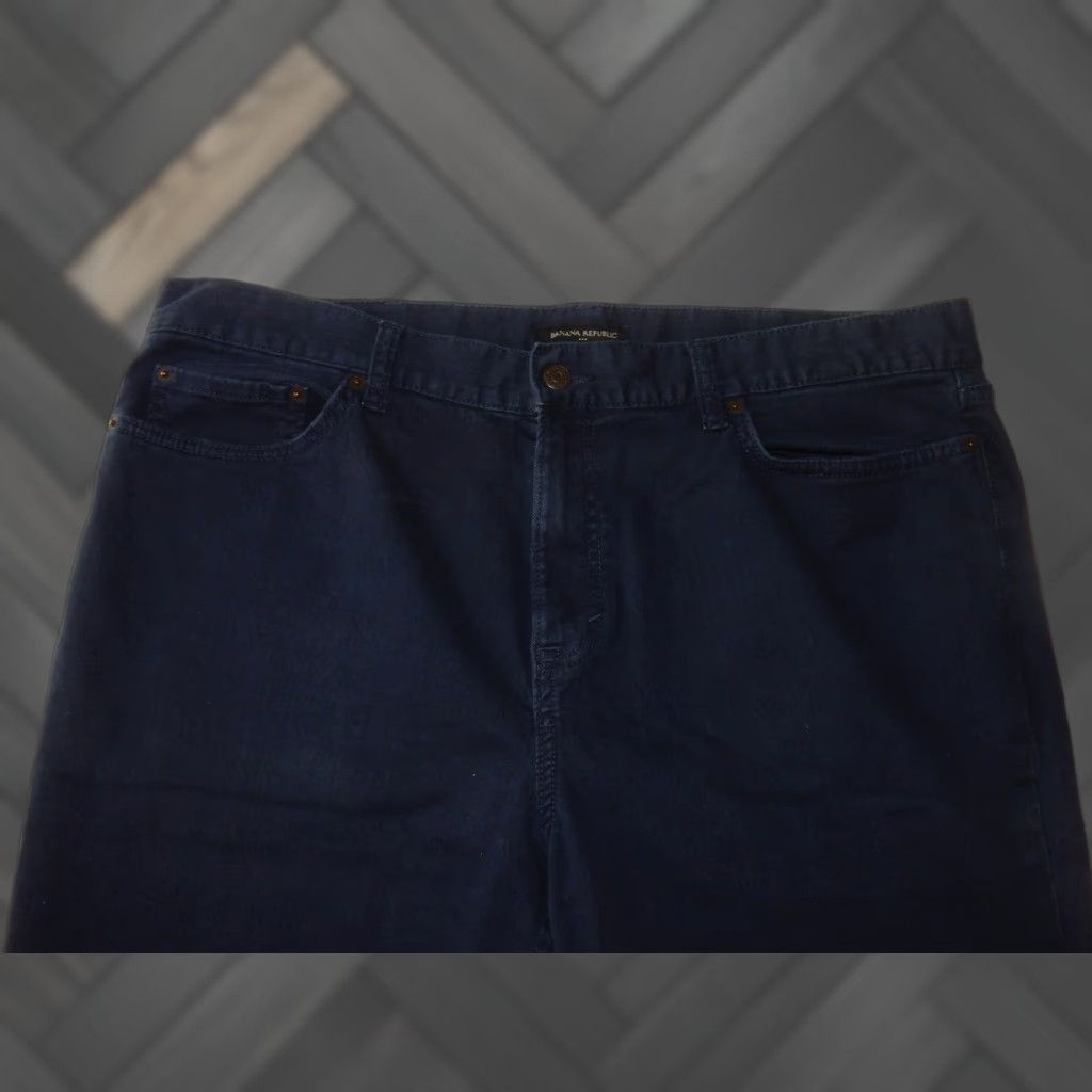 Banana Republic VINTAGE Banana Republic Jeans Men 38x32 Denim Straight Blue 40 inch waist 32 inseam Mens Size US 38 / EU 54 - 1 Thumbnail