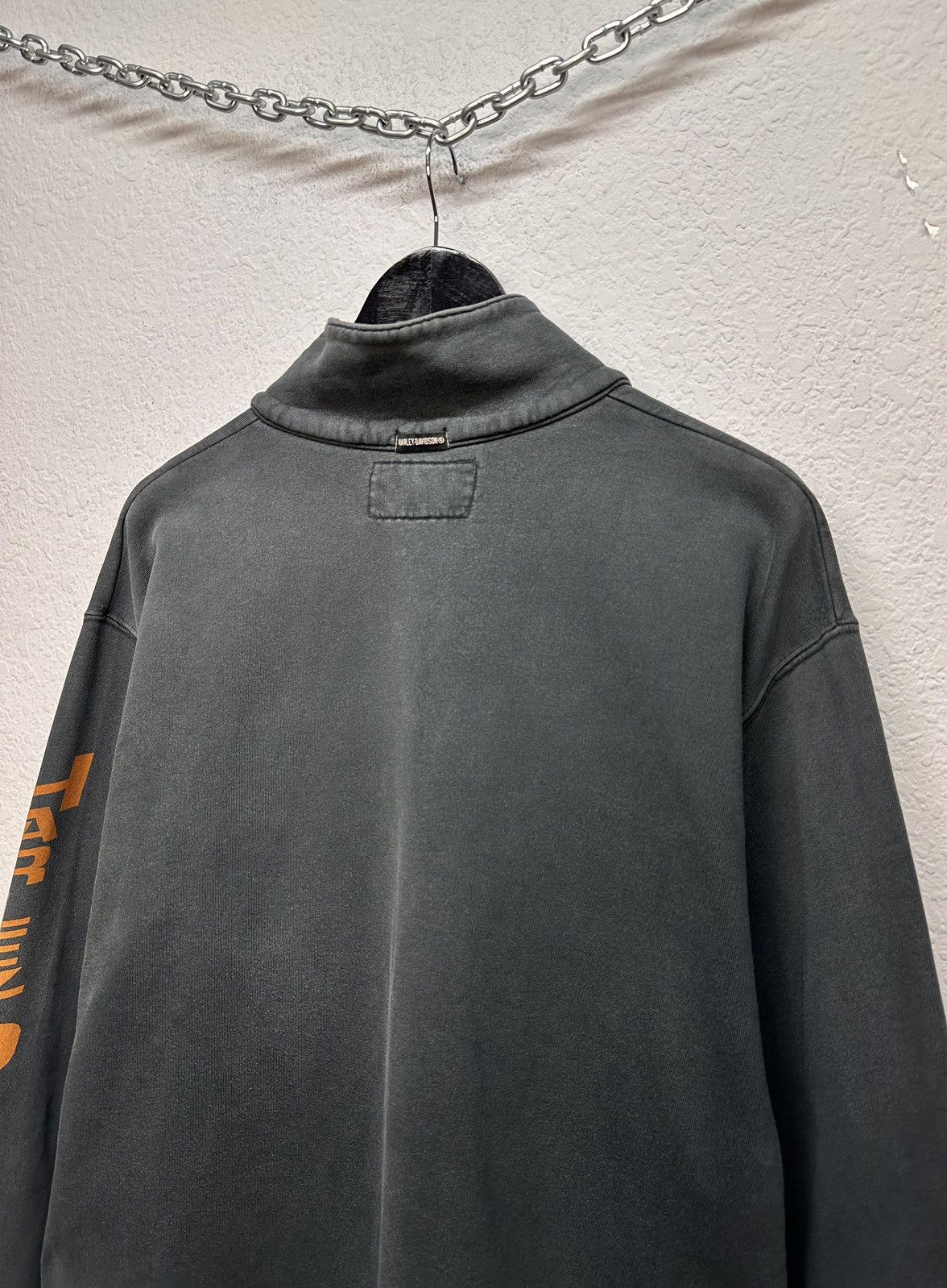 Harley Davidson Rare 🥵 Harley Davidson zip hoodie quarter sweatshirt y2k Size US L / EU 52-54 / 3 - 10 Thumbnail