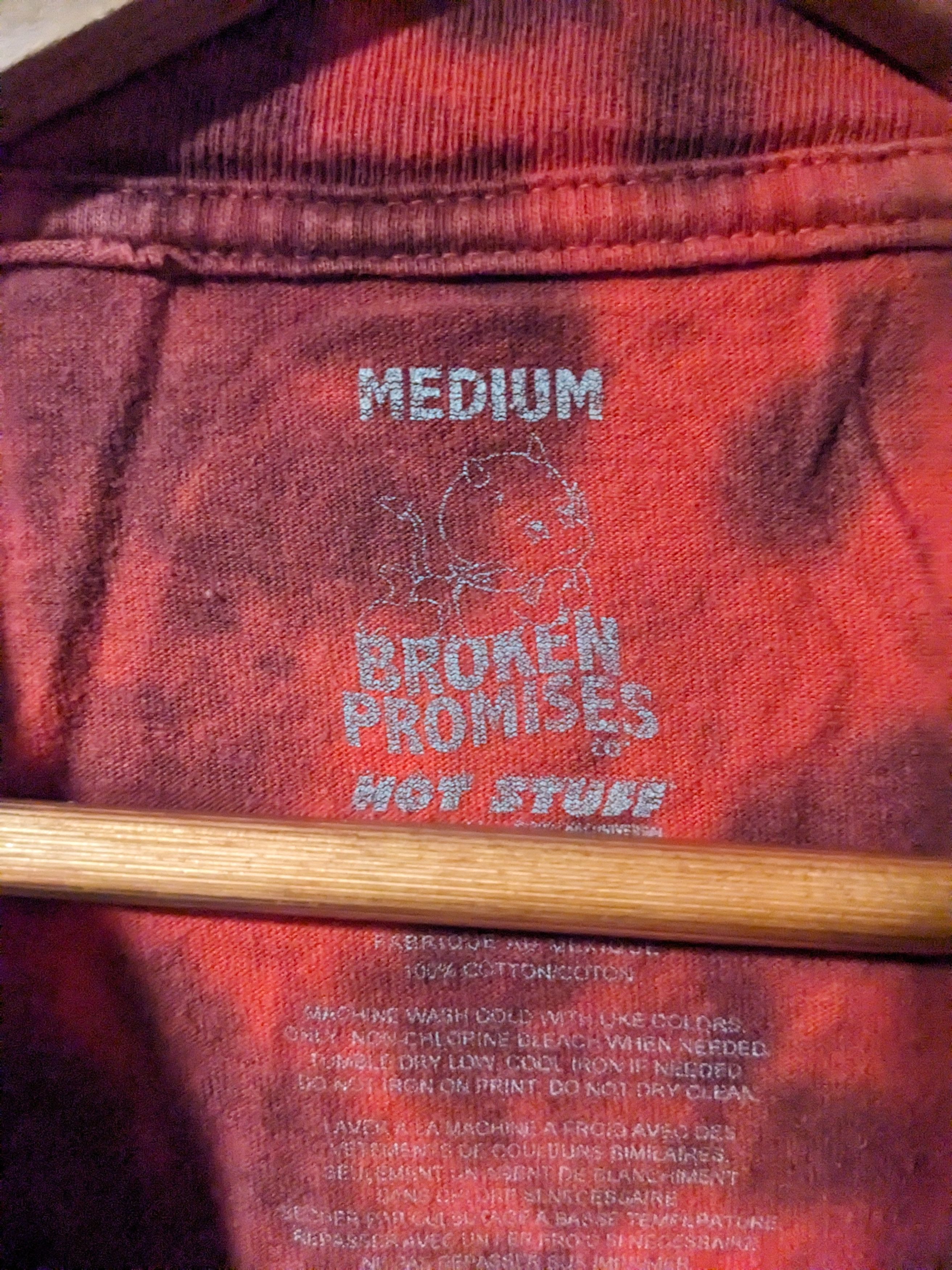 Broken Promises Co. × Designer Broken Promises Devil Cartoon Red Medium T-Shirt Size US M / EU 48-50 / 2 - 4 Thumbnail