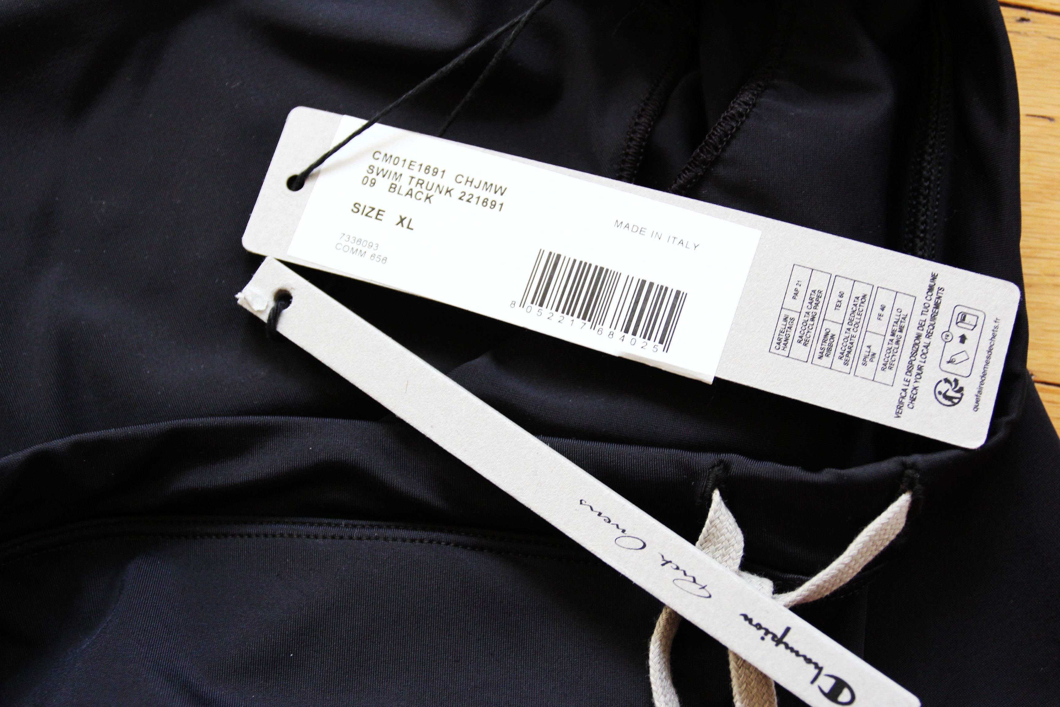 Champion × Rick Owens BNWT SS25 RICK OWENS x CHAMPION SWIM TRUNK XL Size US 36 / EU 52 - 8 Thumbnail