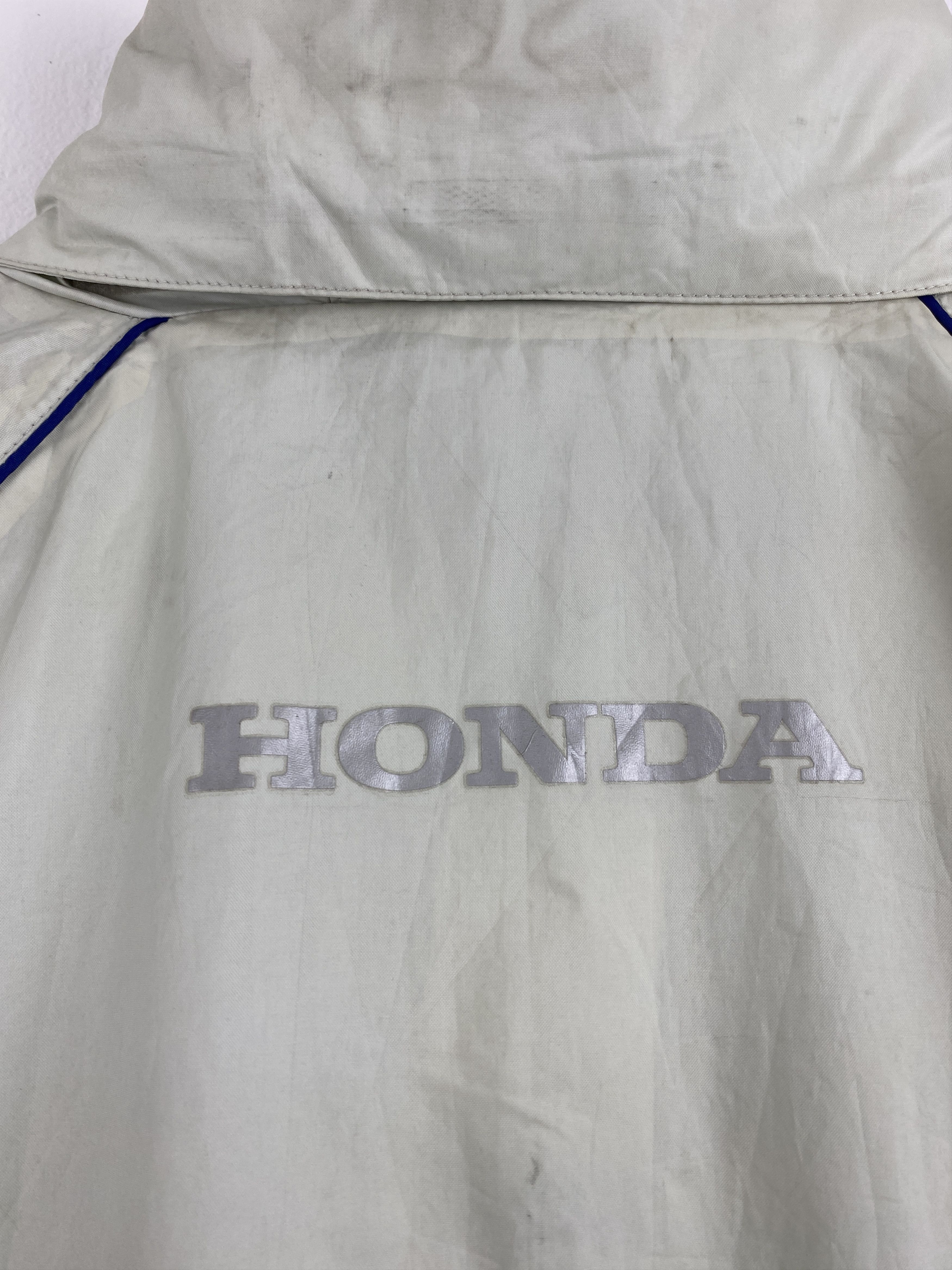 Honda Vintage Honda Zipper Ups Jacket Windbreaker JA0125 Size US XL / EU 56 / 4 - 6 Thumbnail