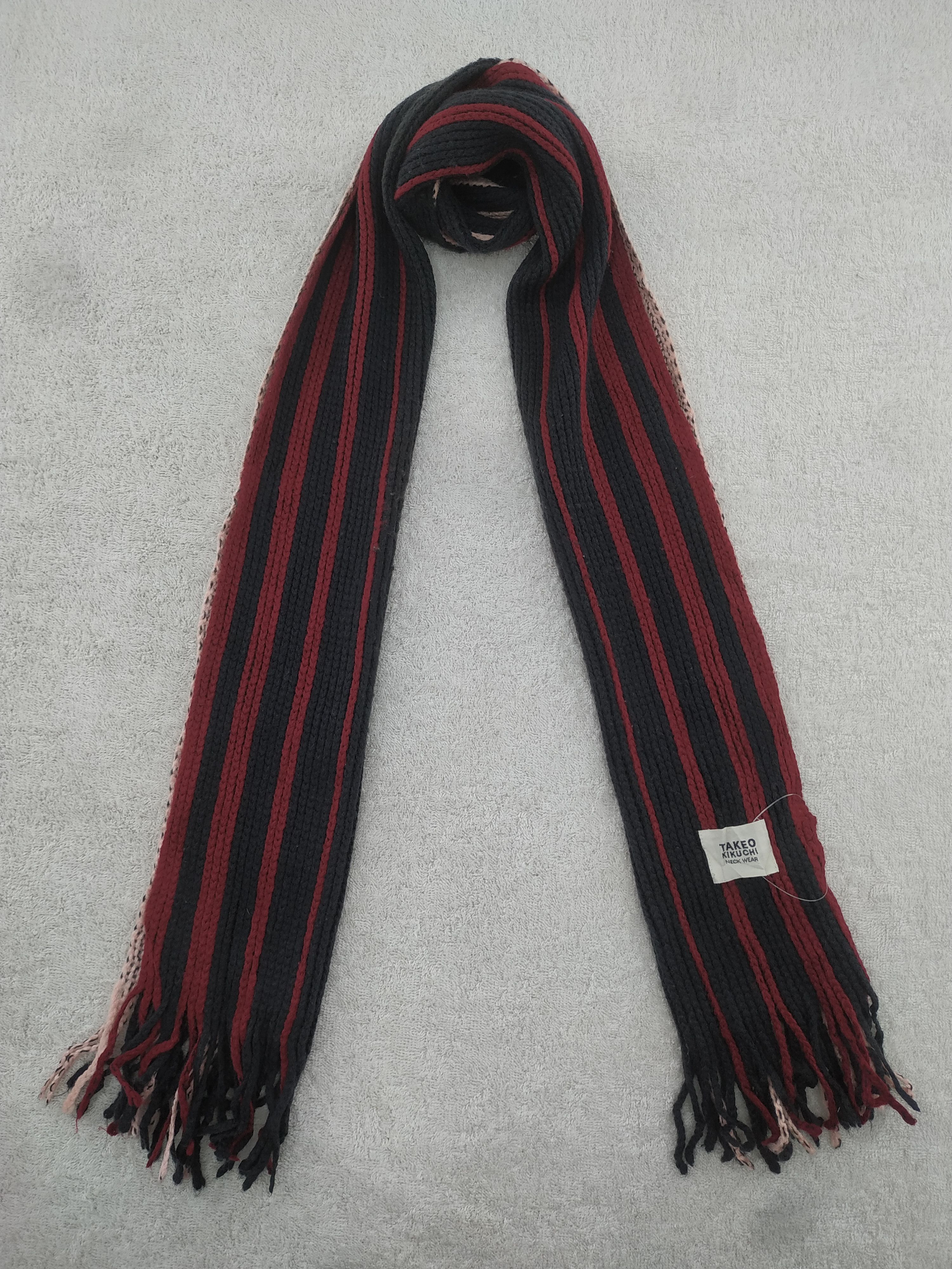 Takeo Kikuchi Vintage Takeo Kikuchi Scarf/Muffler/Neckwear MF550 Size ONE SIZE - 1 Thumbnail