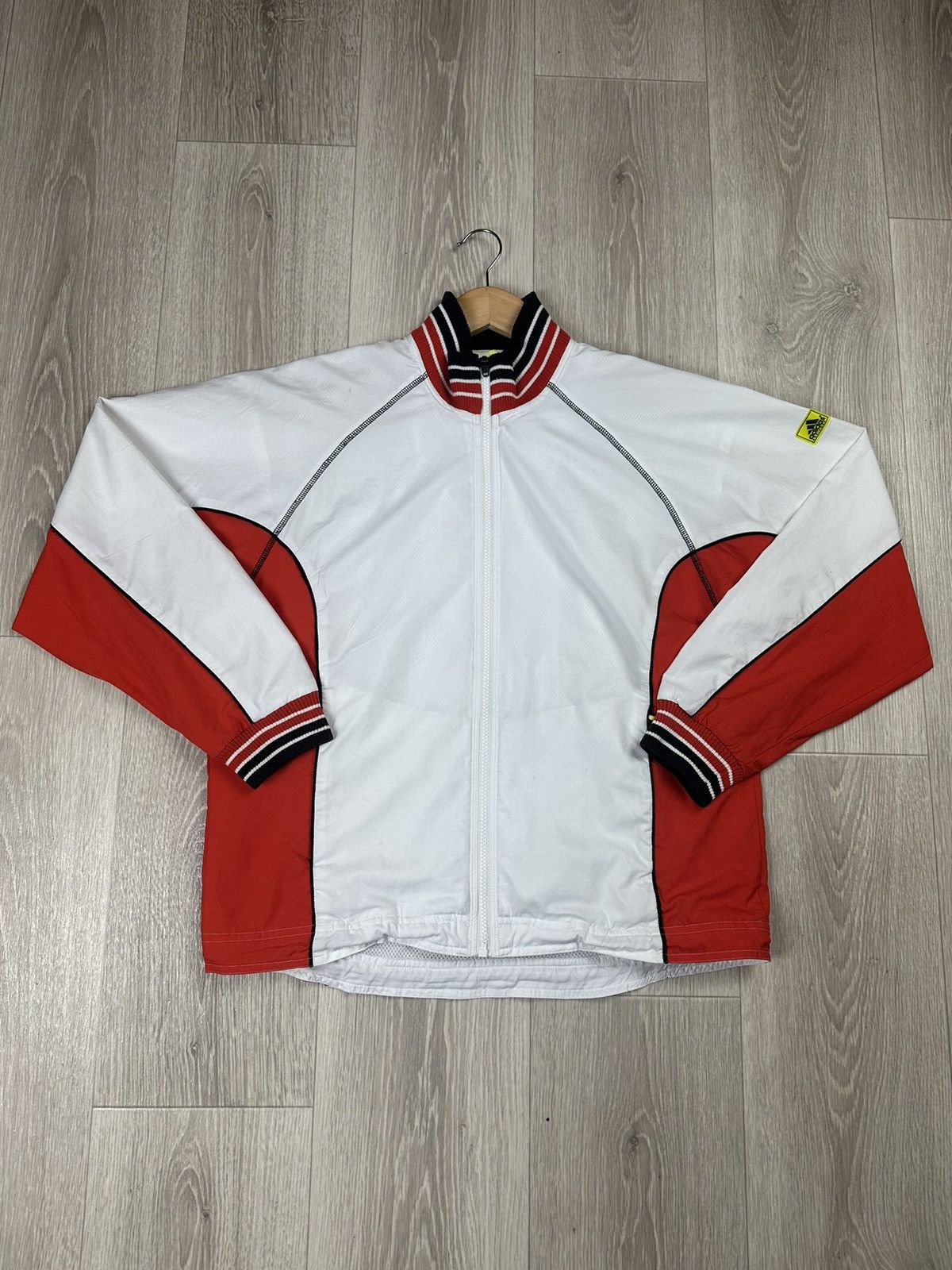 Adidas × Vintage Vintage Men’s Adidas Equipment Zip Track Top Jacket Size US S / EU 44-46 / 1 - 3 Thumbnail