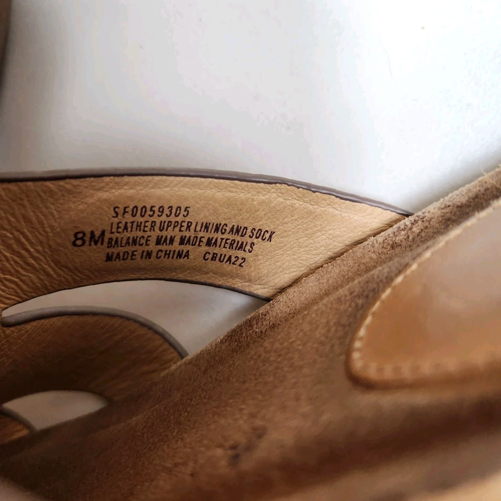 Vintage Sofft Sandals |8| Womens Luggage Tan Balin Leather Slides Size US 8 / IT 38 - 7 Thumbnail