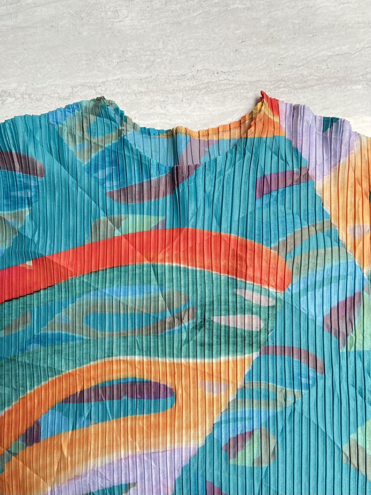 Designer × Issey Miyake × Japanese Brand Japanese Brand Pleats Top Size L / US 10 / IT 46 - 15 Thumbnail