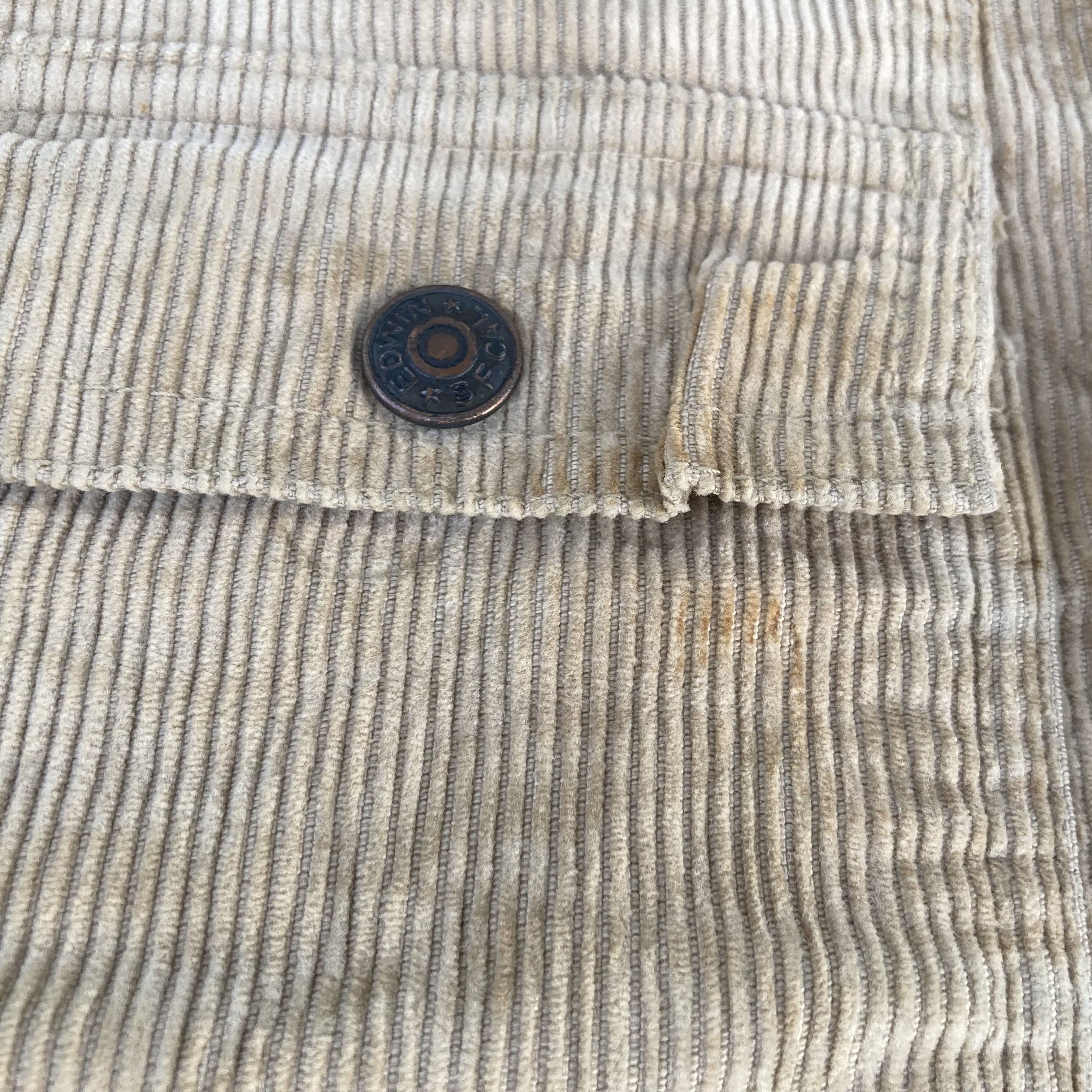Edwin × Vintage Vtg Edwin Bush Pant Mr 50 Flare 80s Bootcut Jeans Size US 29 - 11 Thumbnail