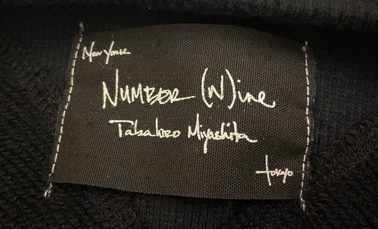 Number (N)ine Number (N)ine (Takahiro Miyashita) cotton silk hoodie Size US XL / EU 56 / 4 - 7 Thumbnail