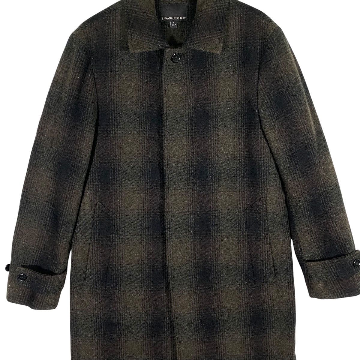 Banana Republic Banana Republic Wool Long Coat S Size But To Fit M Size Size US S / EU 44-46 / 1 - 4 Thumbnail