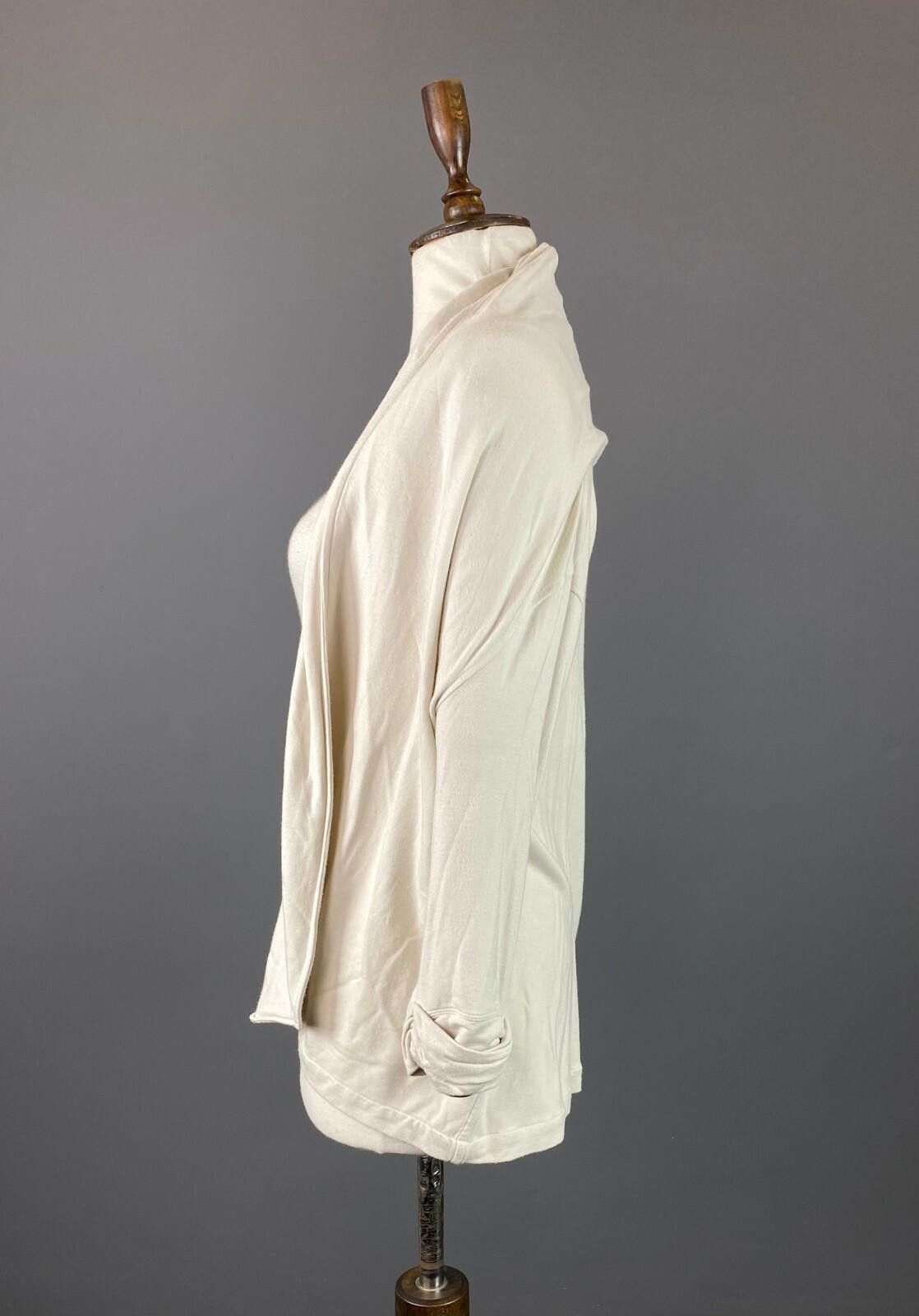 Theory Ladies Theory Grey Ivory Cardigan Cape Size M Size M / US 6-8 / IT 42-44 - 3 Thumbnail