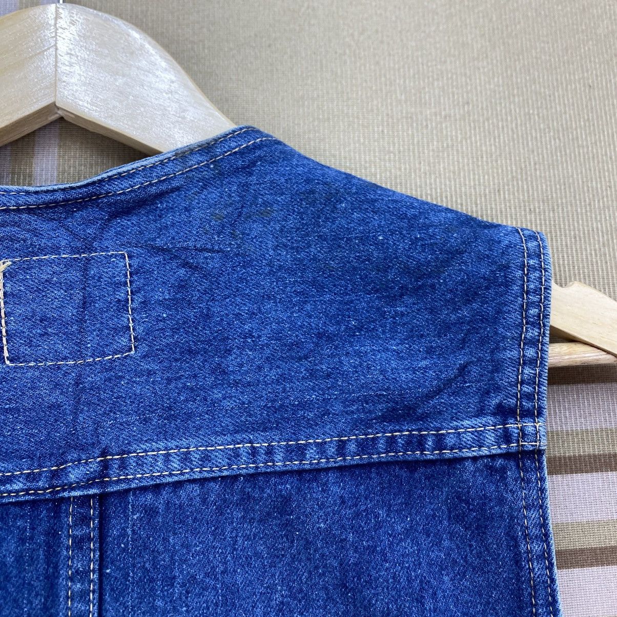 Vintage 🫶Vintage Bobson Denim Vest Jacket Size US M / EU 48-50 / 2 - 7 Thumbnail