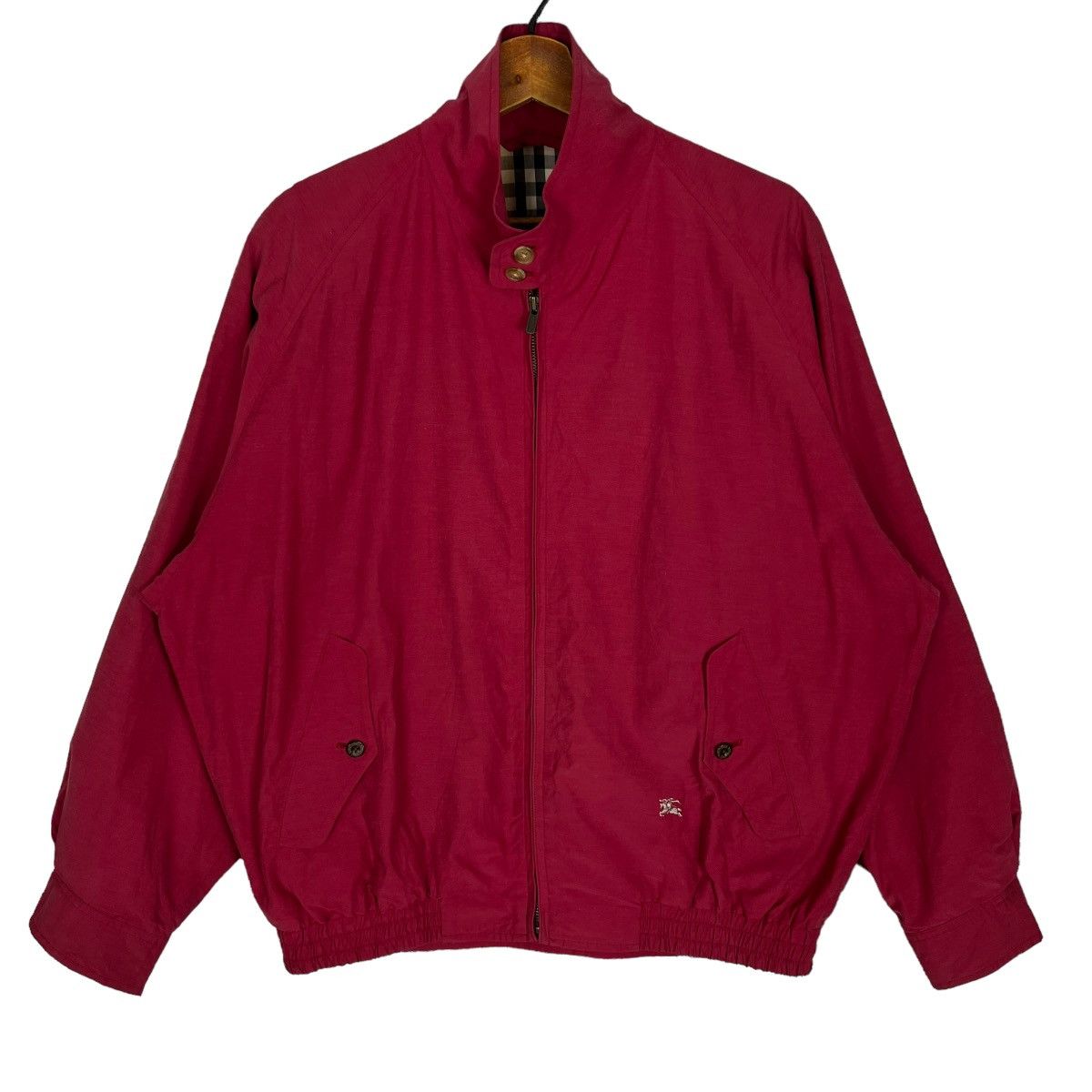 Burberry Vintage Burberrys Zip Up Jacket Size Large Size US L / EU 52-54 / 3 - 2 Thumbnail
