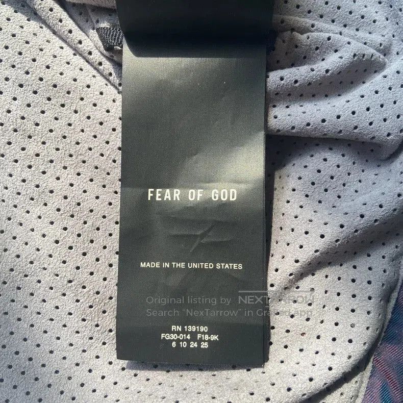 Fear of God Fear of God 6th Iridescent Nylon Jacket. Size US S / EU 44-46 / 1 - 9 Thumbnail