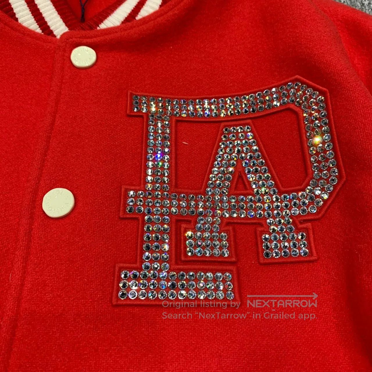 Louis Vuitton louis vuitton red and white embroidered jacket. Size US L / EU 52-54 / 3 - 4 Thumbnail