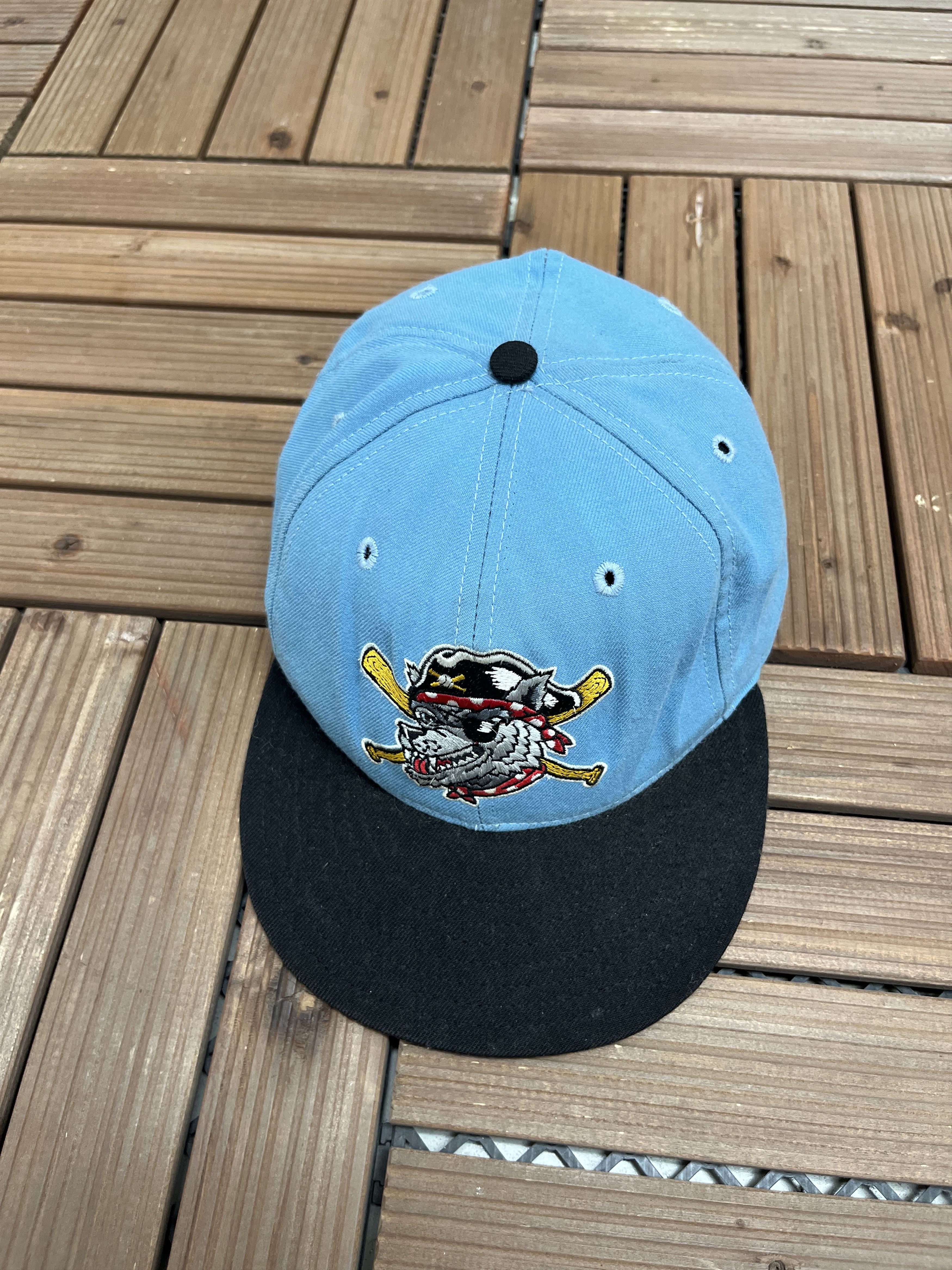 New Era × Vintage Erie SeaWolves Vintage New Era Size 7 5/8 Hat Cap Size ONE SIZE - 1 Thumbnail