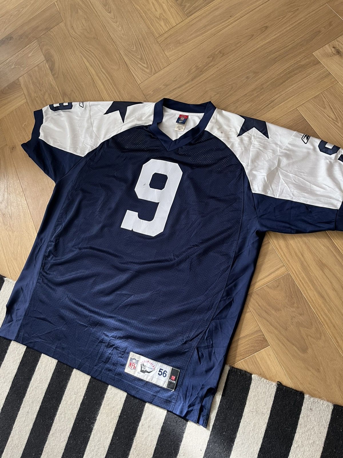 Reebok Dallas Cowboys #9 Tony Romo Reebok NFL Stitched Jersey Size US XXL / EU 58 / 5 - 5 Thumbnail