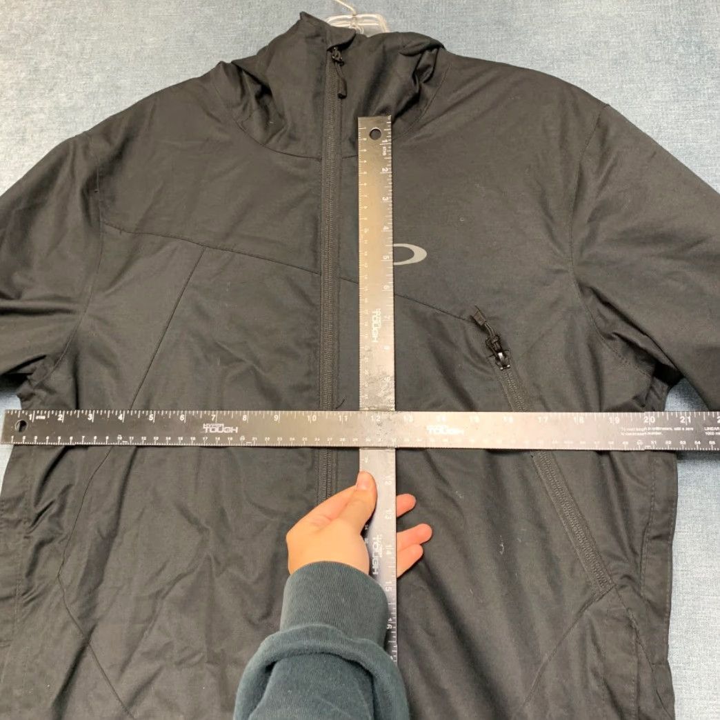 Oakley VINTAGE Oakley Parka Jacket Mens Medium Black Hooded Logo Utility Outdoor Full Zip Size US M / EU 48-50 / 2 - 6 Thumbnail
