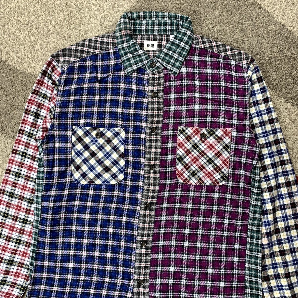 Uniqlo Uniqlo Flannel Needles Patchwork Size US M / EU 48-50 / 2 - 3 Thumbnail
