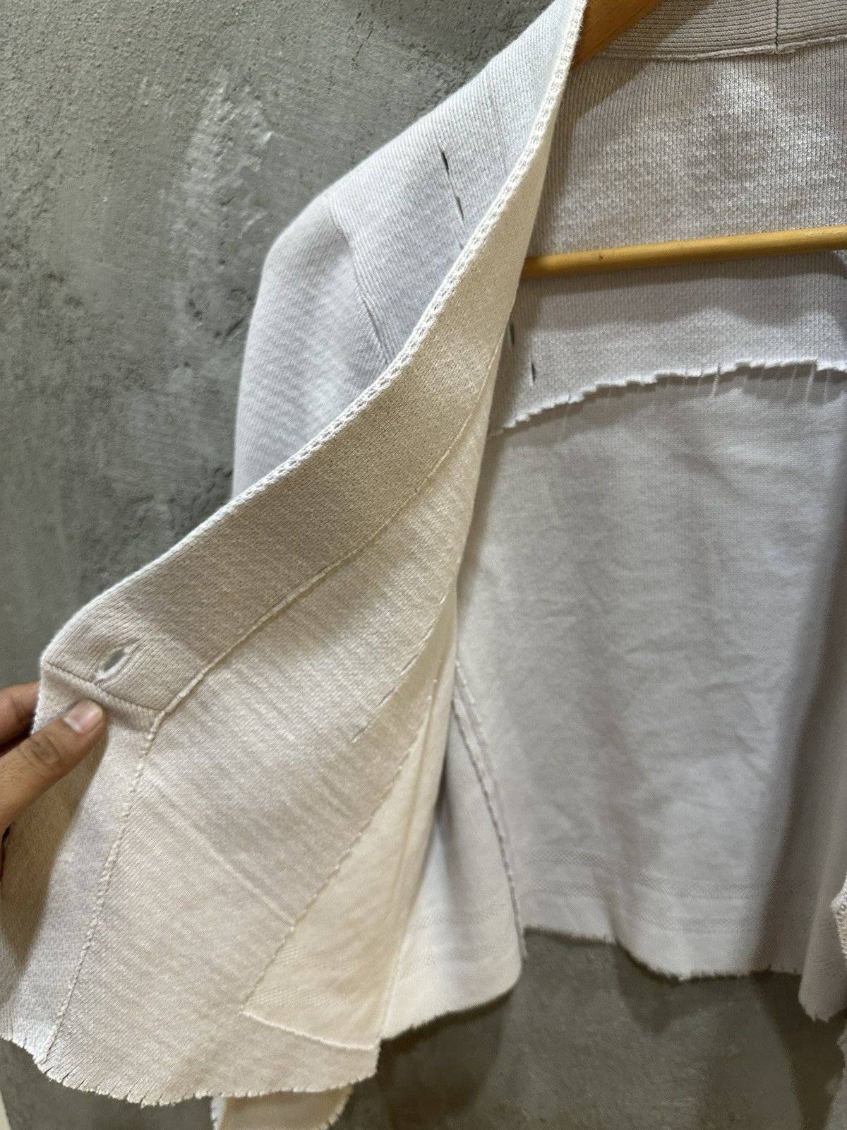 Homme Plisse Issey Miyake Issey Miyake A.poc Inside Single Button Cardigan Size US M / EU 48-50 / 2 - 17 Thumbnail