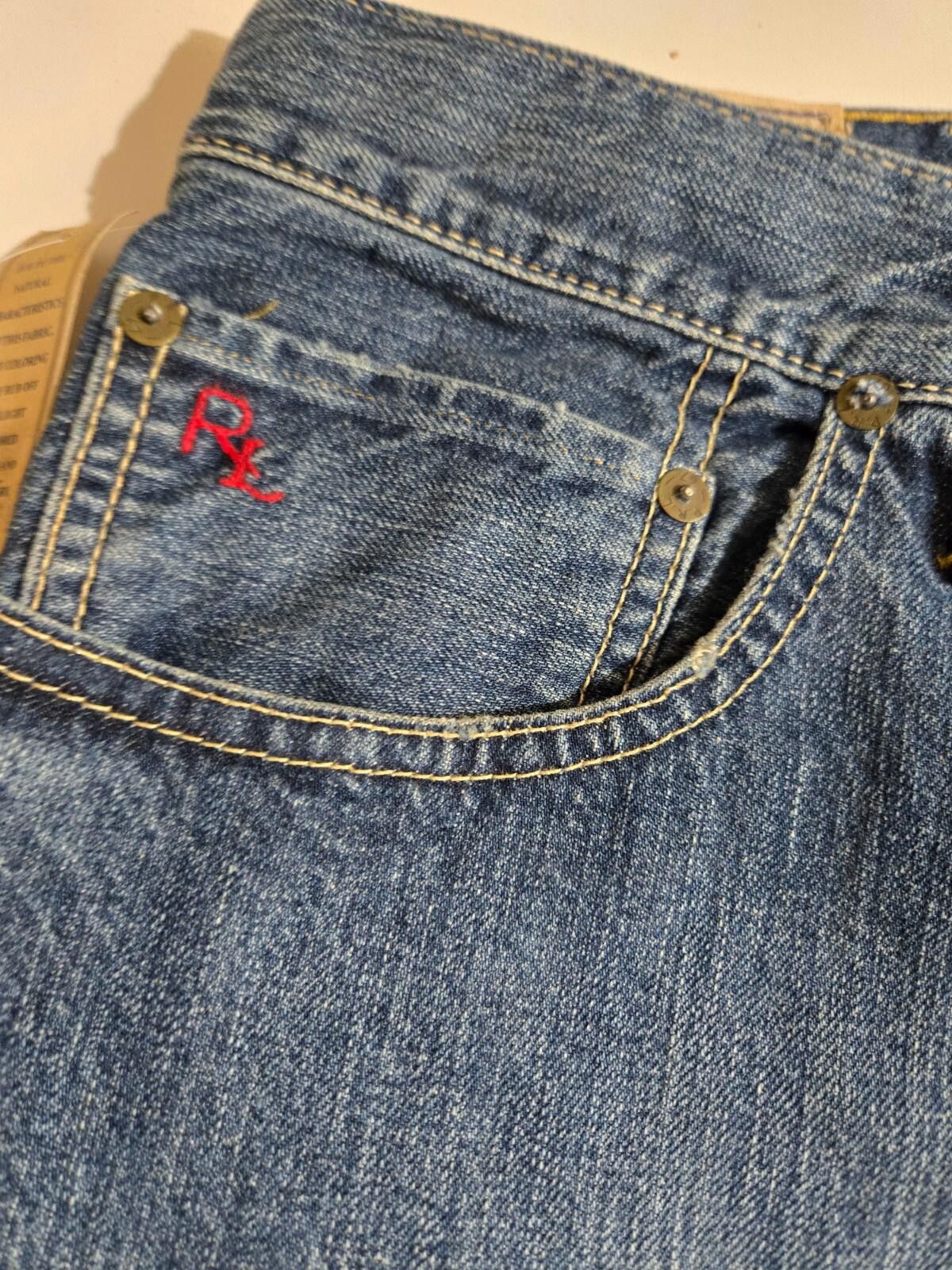 Polo Ralph Lauren Polo Ralph Lauren Jeans Stanton Straight Denim NWT 46B x 30 Size US 32 / EU 48 - 2 Thumbnail