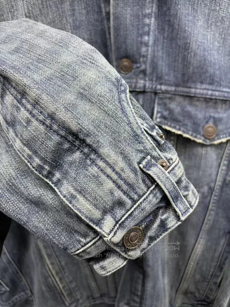 Balenciaga Balenciaga Denim Jacket Size US XS / EU 42 / 0 - 8 Thumbnail