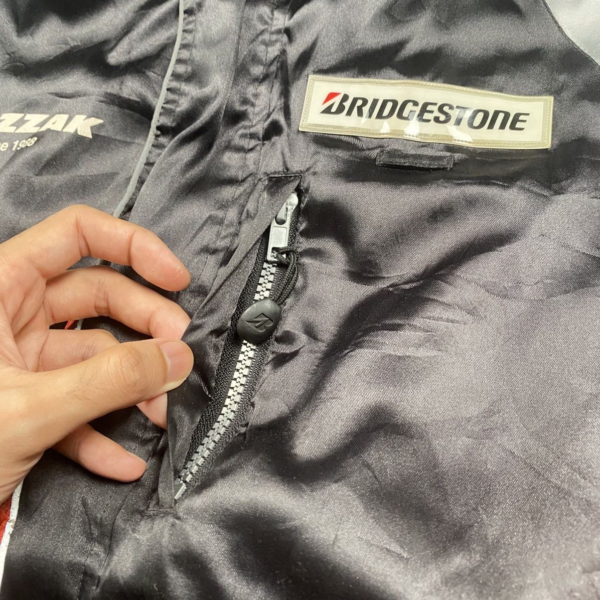 Dunlop Vintage y2k Bridgestone Blizzak Racing Bomber Jacket Size US L / EU 52-54 / 3 - 6 Thumbnail