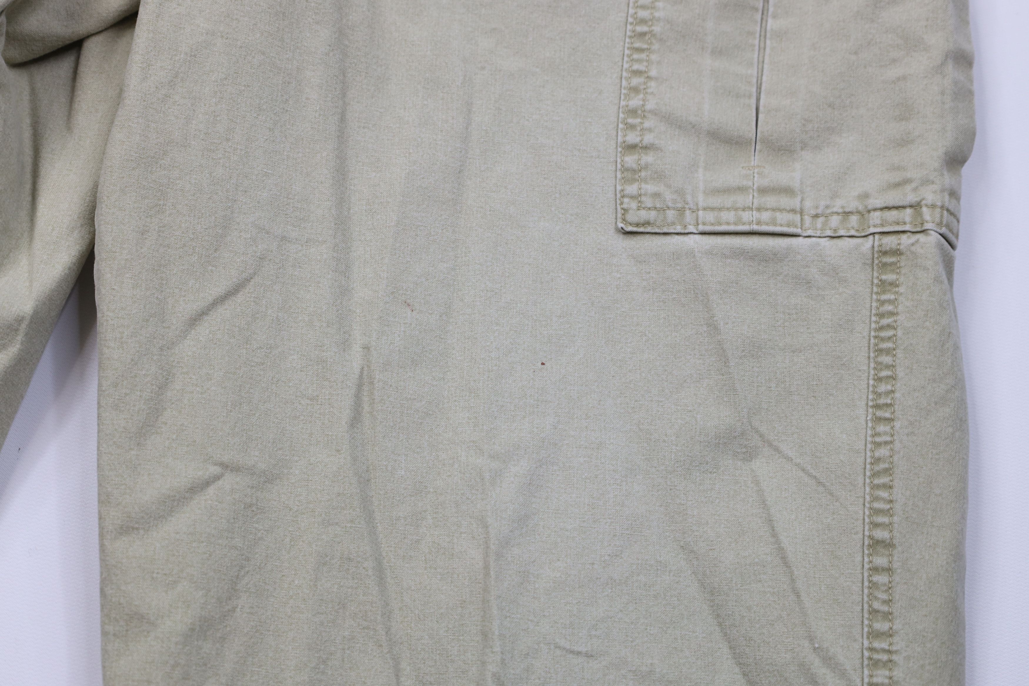 L.L. Bean Vintage 90s LL Bean Stonewash Wide Leg Cargo Pants Cotton Size US 36 / EU 52 - 8 Thumbnail
