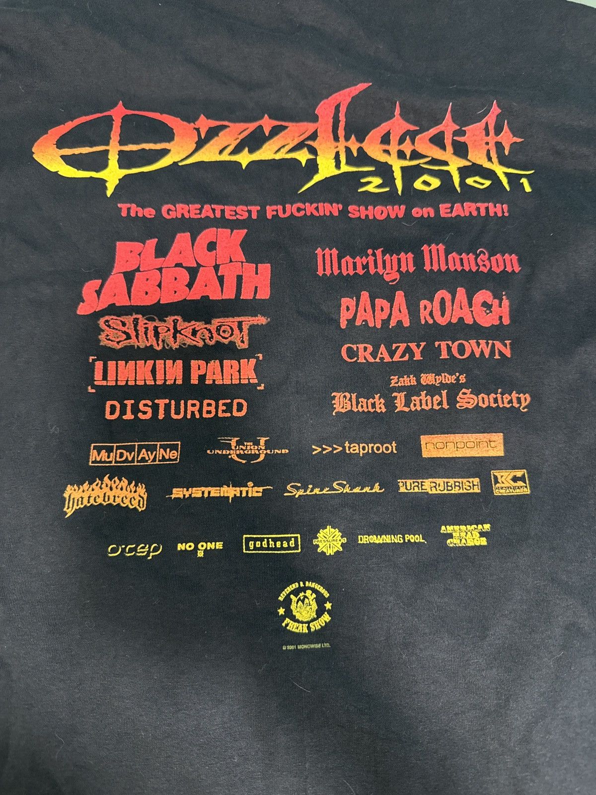 Other Vintage 2001 Ozzfest T-Shirt Size US M / EU 48-50 / 2 - 4 Thumbnail